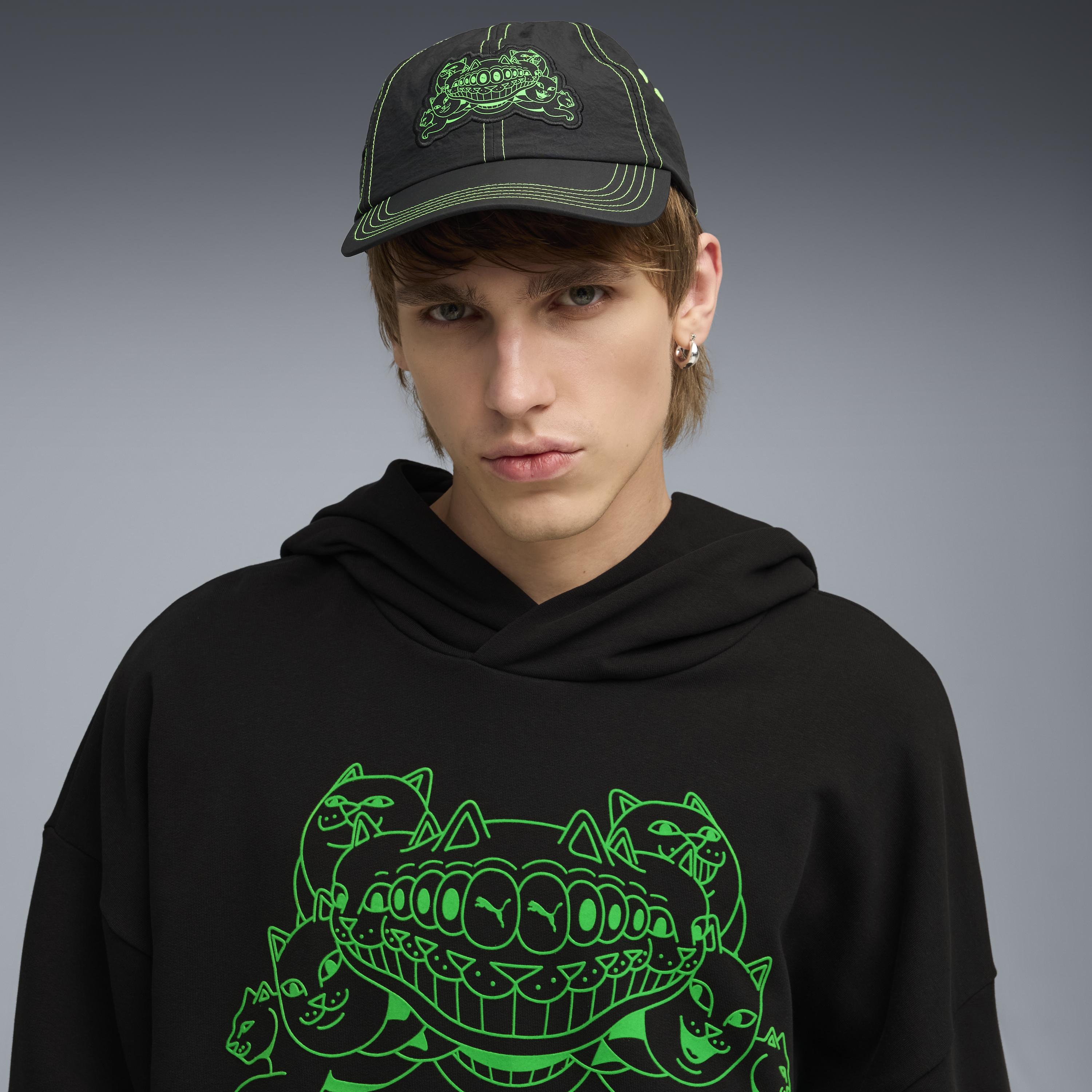 RIPNDIP PUMA x RIPNDIP Dad Cap (Puma Black)