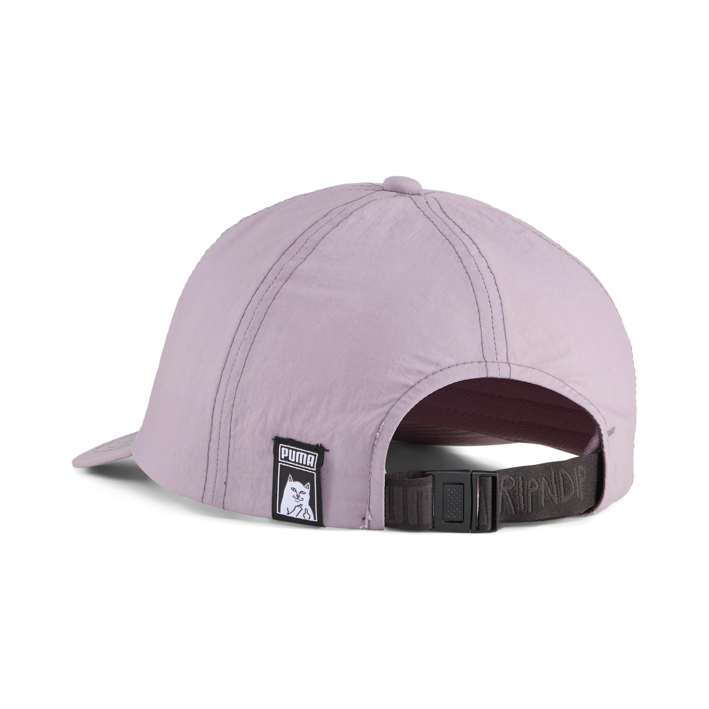 RIPNDIP PUMA x RIPNDIP Dad Cap (Plum Jam)