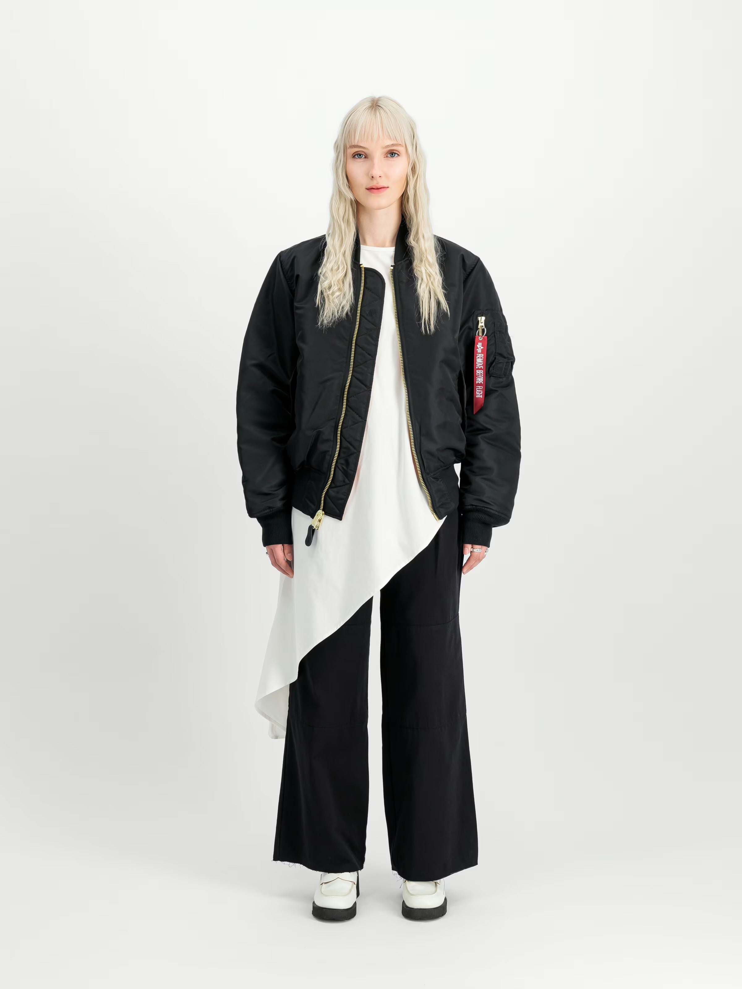 Alpha Industries MA-1 Heritage Bomber Jacket (Black)