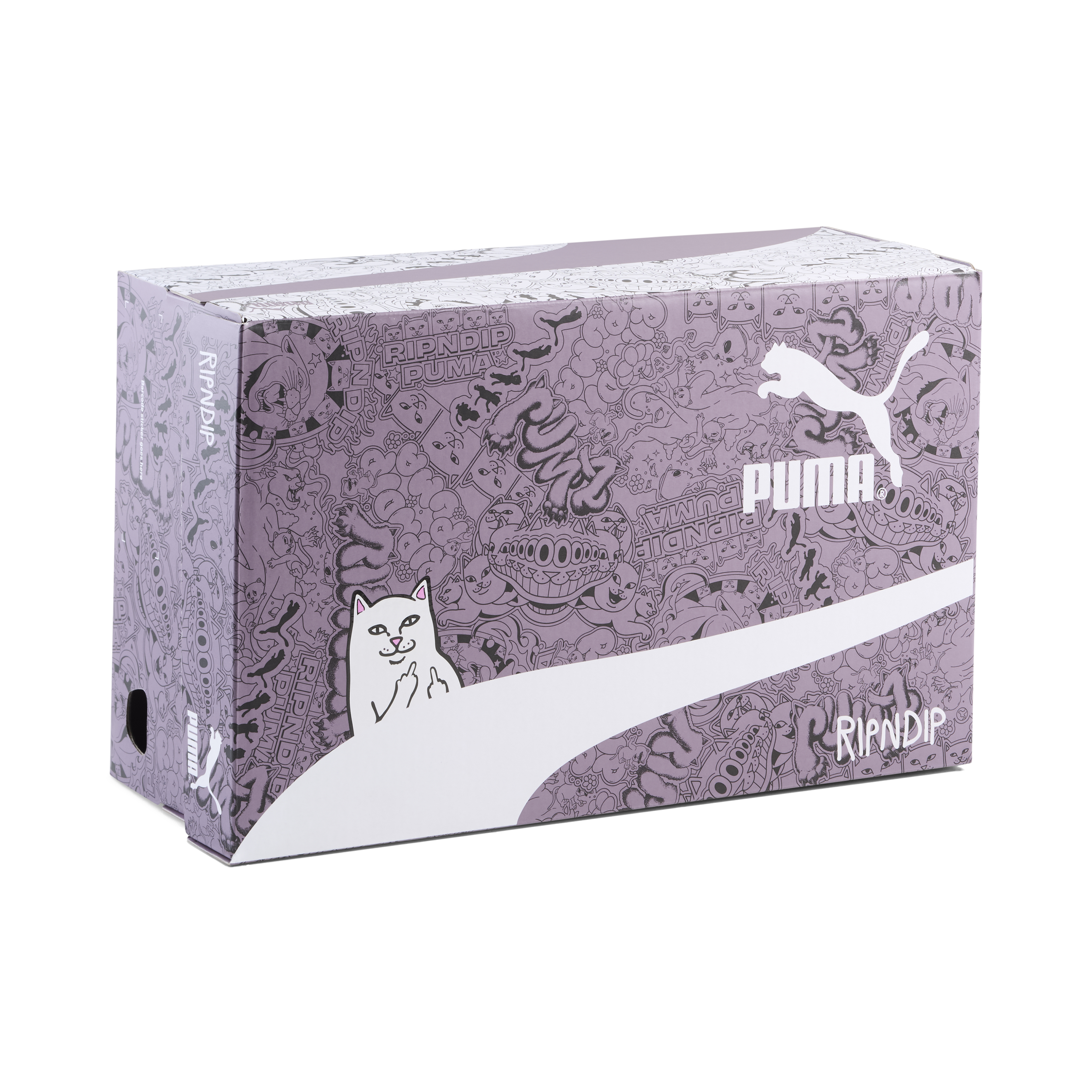 RIPNDIP Inverse (Puma Silver-Fluro Green Pes)