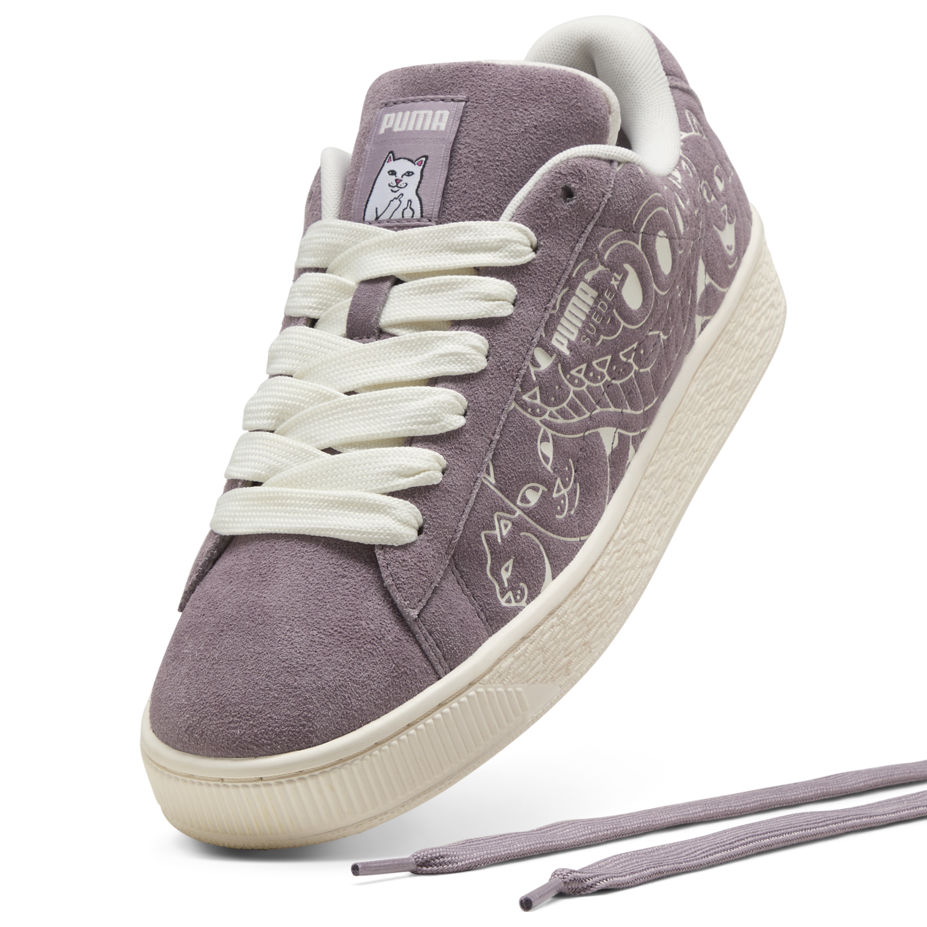 RIPNDIP Suede XL (Puma Raisin-Warm White)
