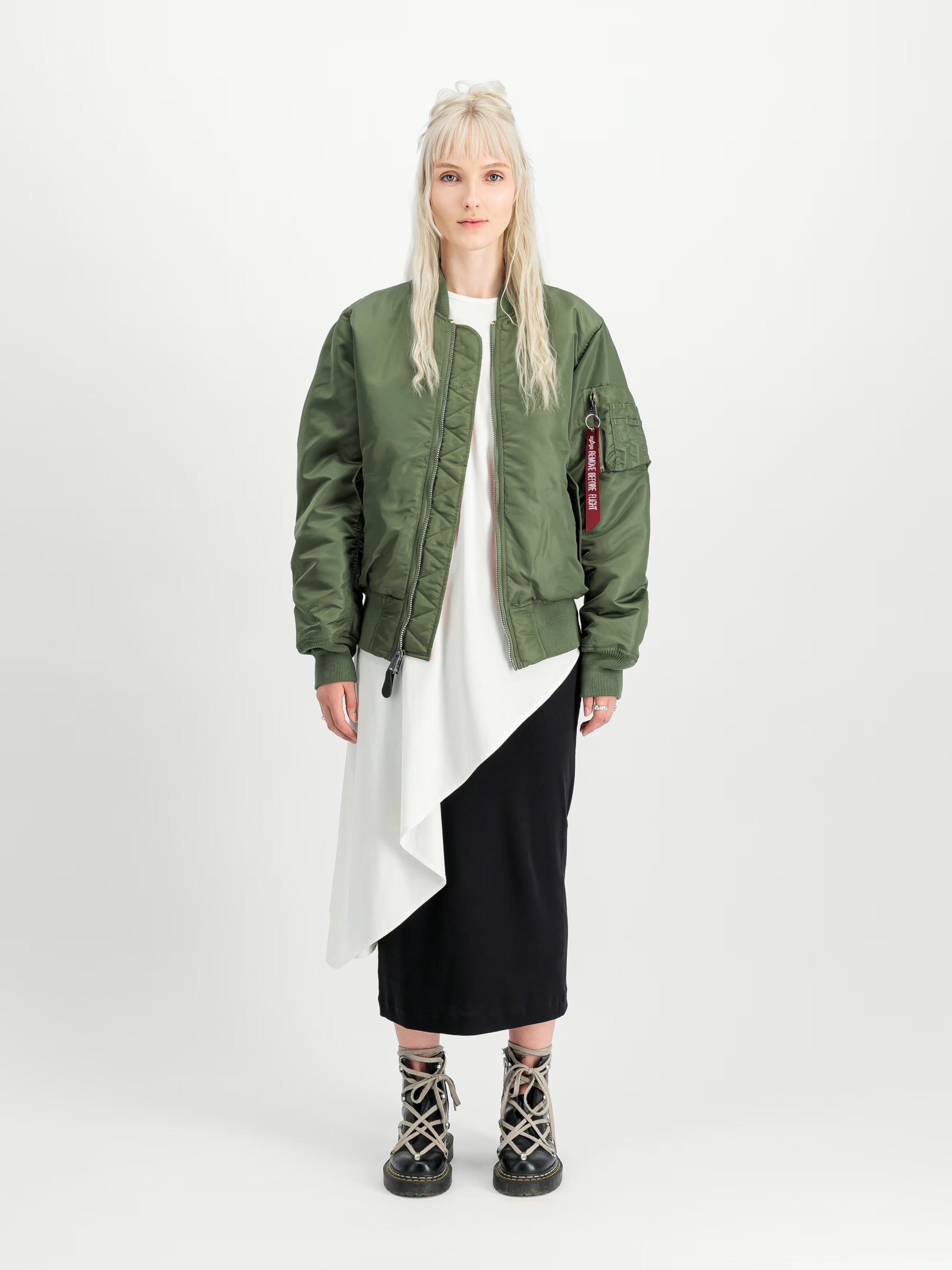 Alpha Industries MA-1 Heritage Bomber Jacket (Sage-Green)