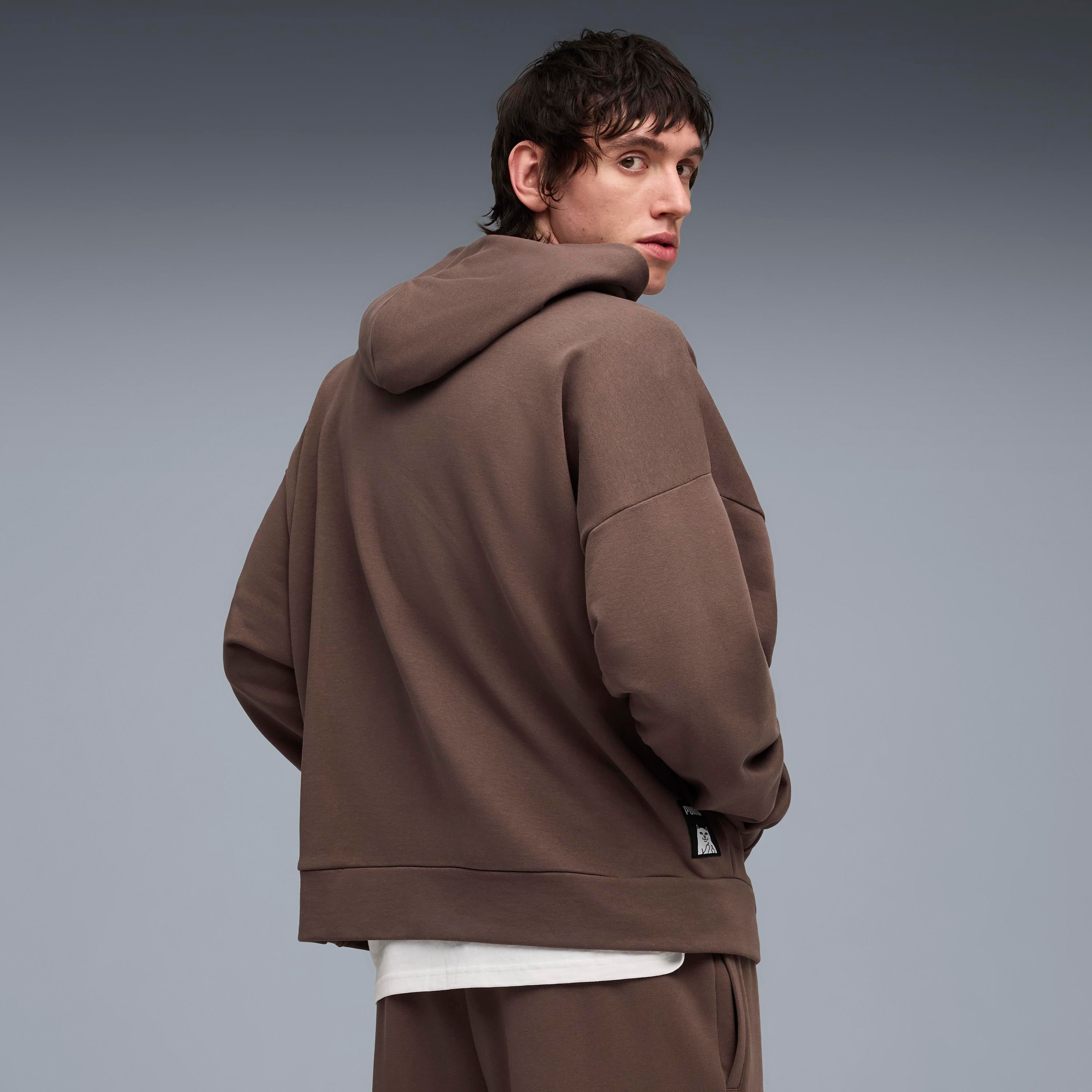 RIPNDIP PUMA X RIPNDIP Boxy Graphic Hoodie (Flat Bronze)