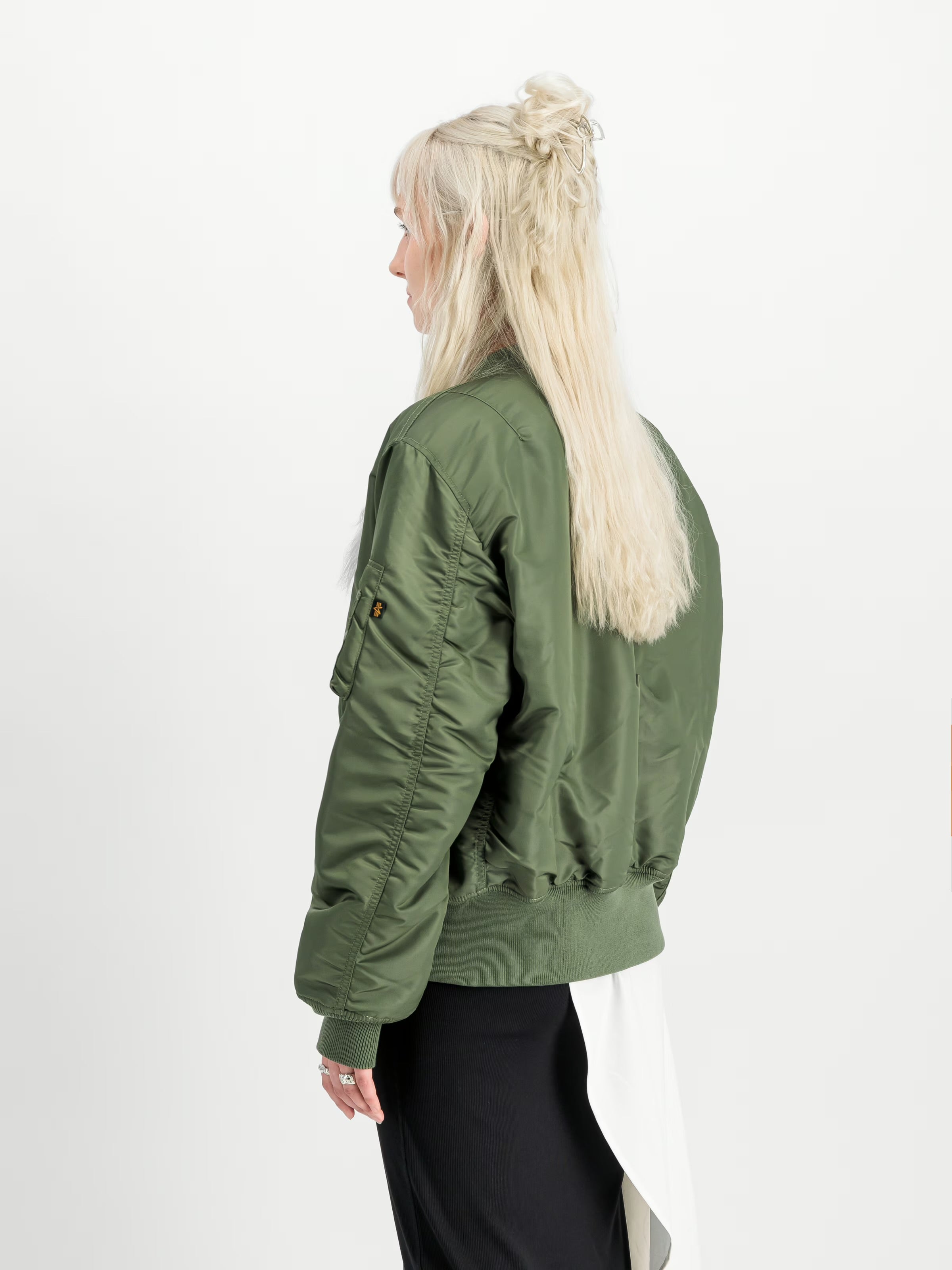 Alpha Industries MA-1 Heritage Bomber Jacket (Sage-Green)