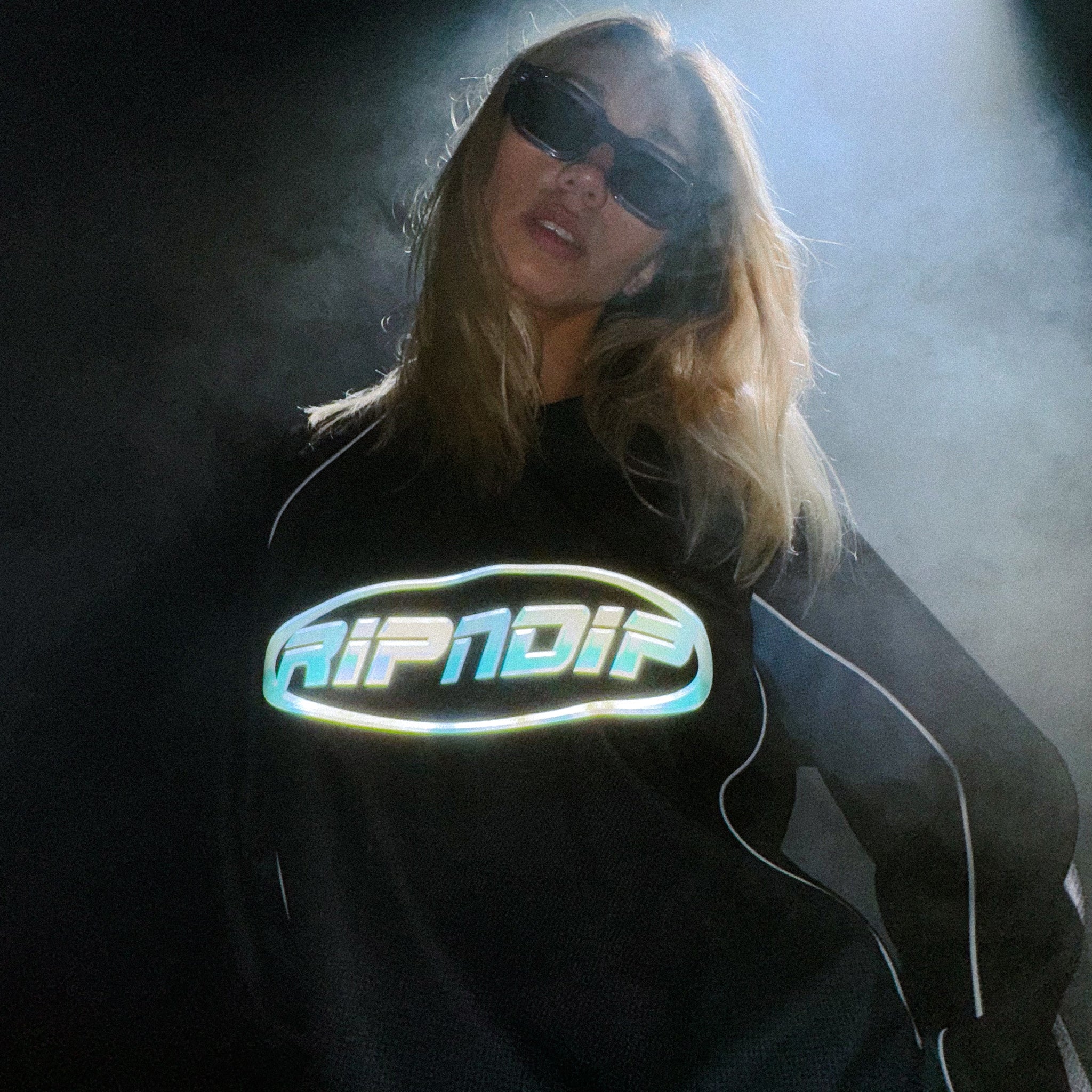 RIPNDIP Surround Sound Hockey Jersey (Black / Blue)