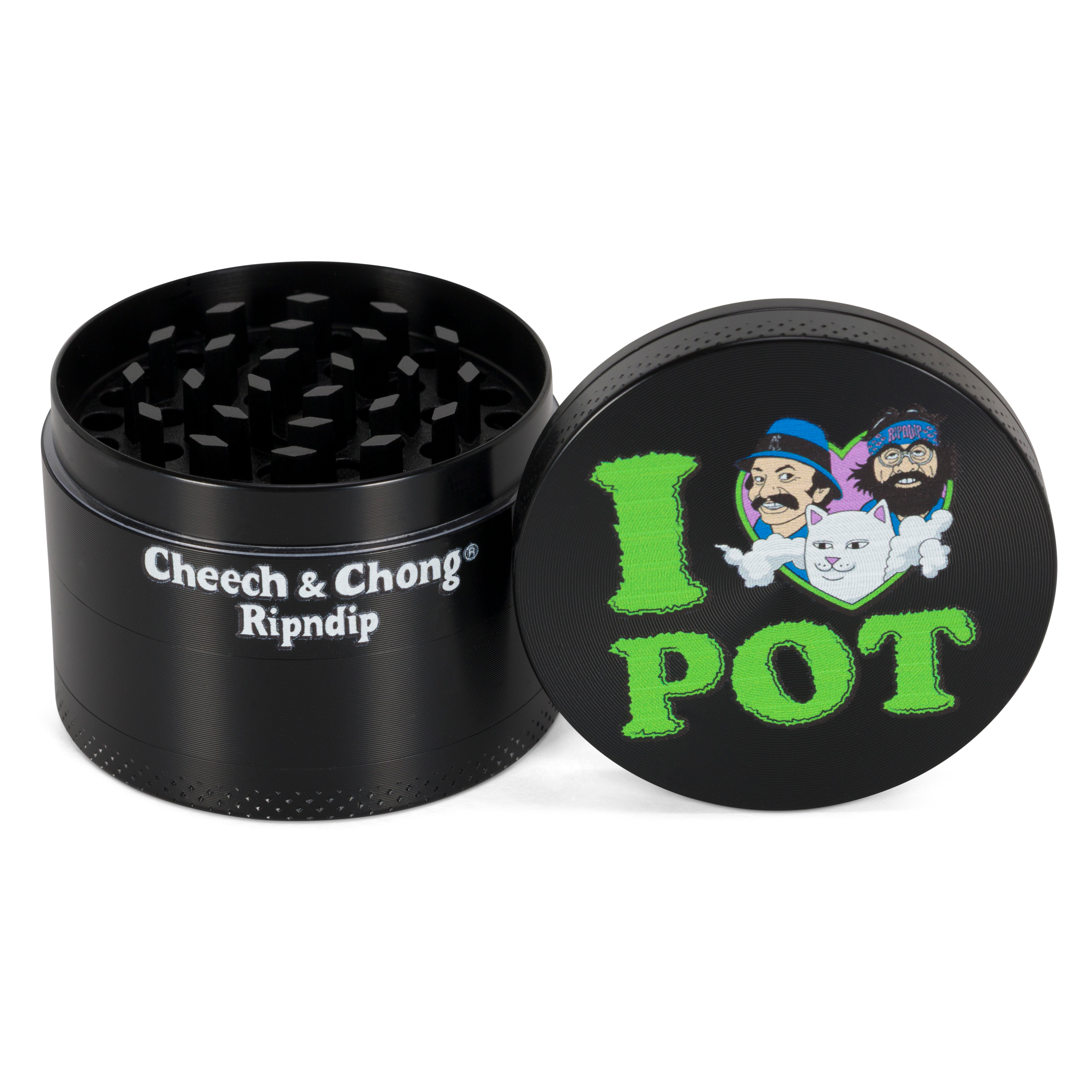 RIPNDIP I <3 Pot Grinder (Black)