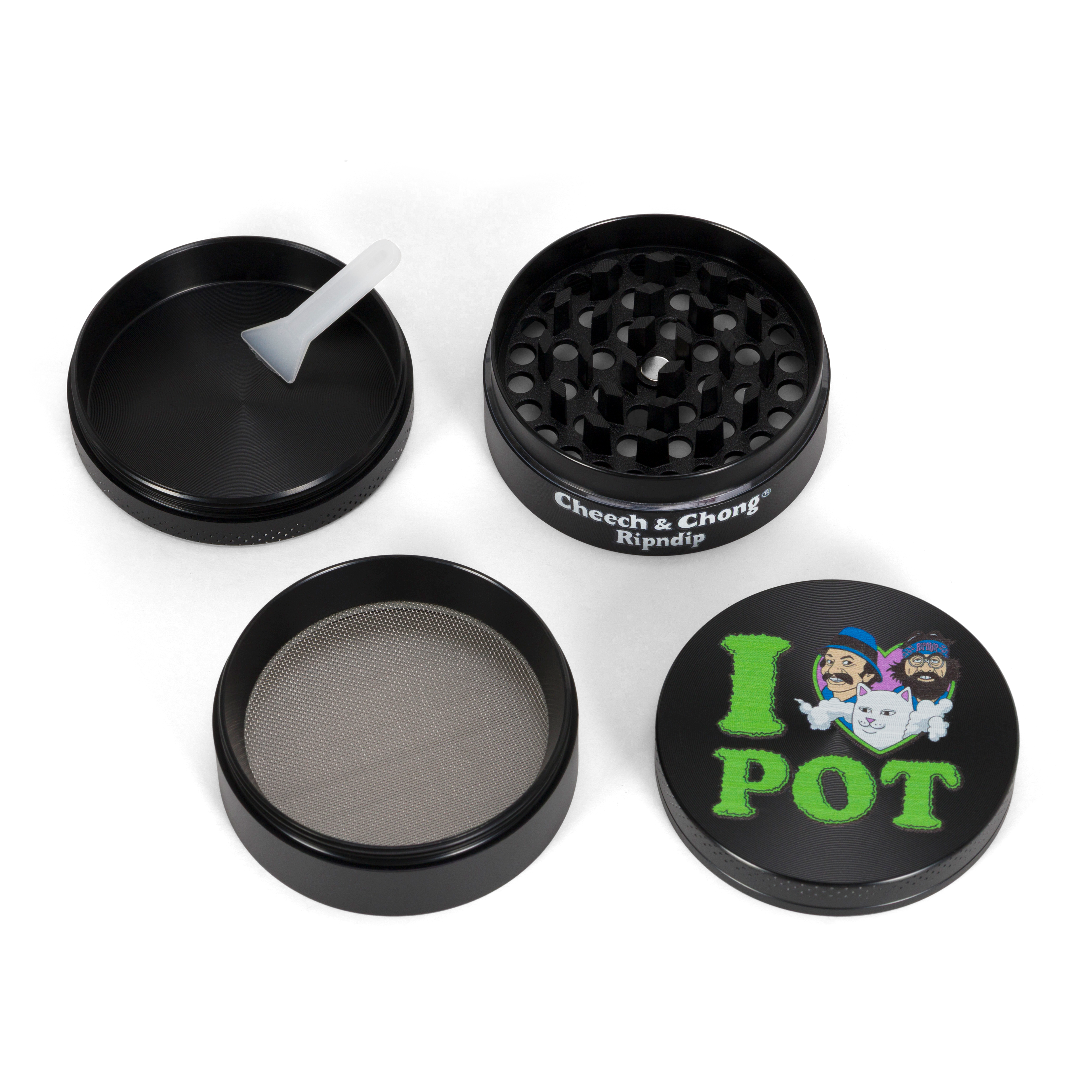 RIPNDIP I <3 Pot Grinder (Black)