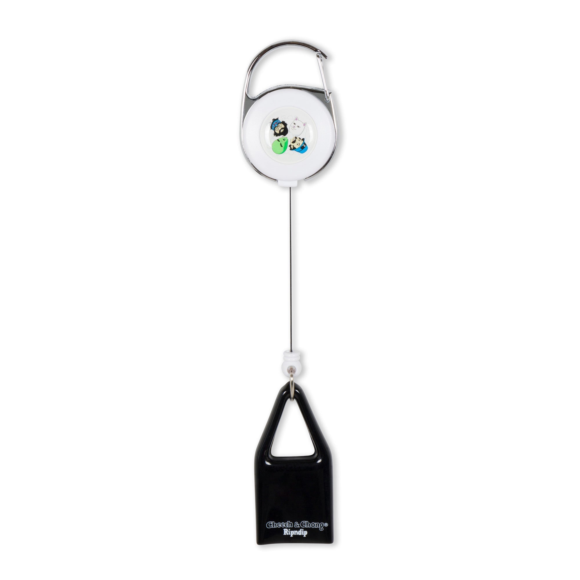 RIPNDIP Puff Puff Lighter Leash Keychain (Black)