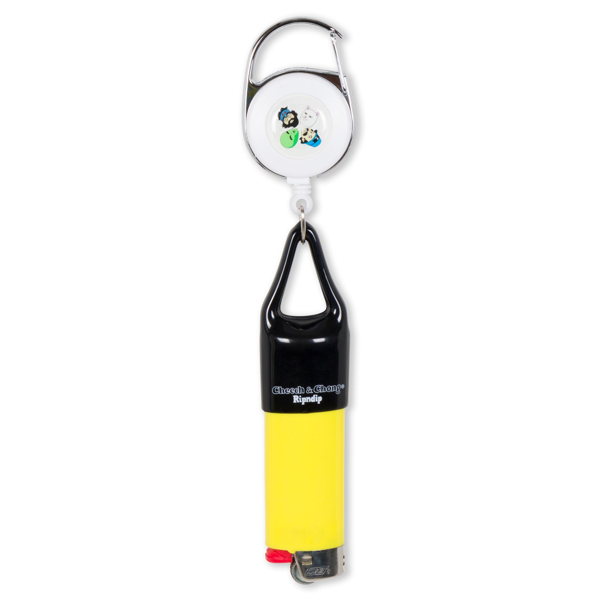 RIPNDIP Puff Puff Lighter Leash Keychain (Black)