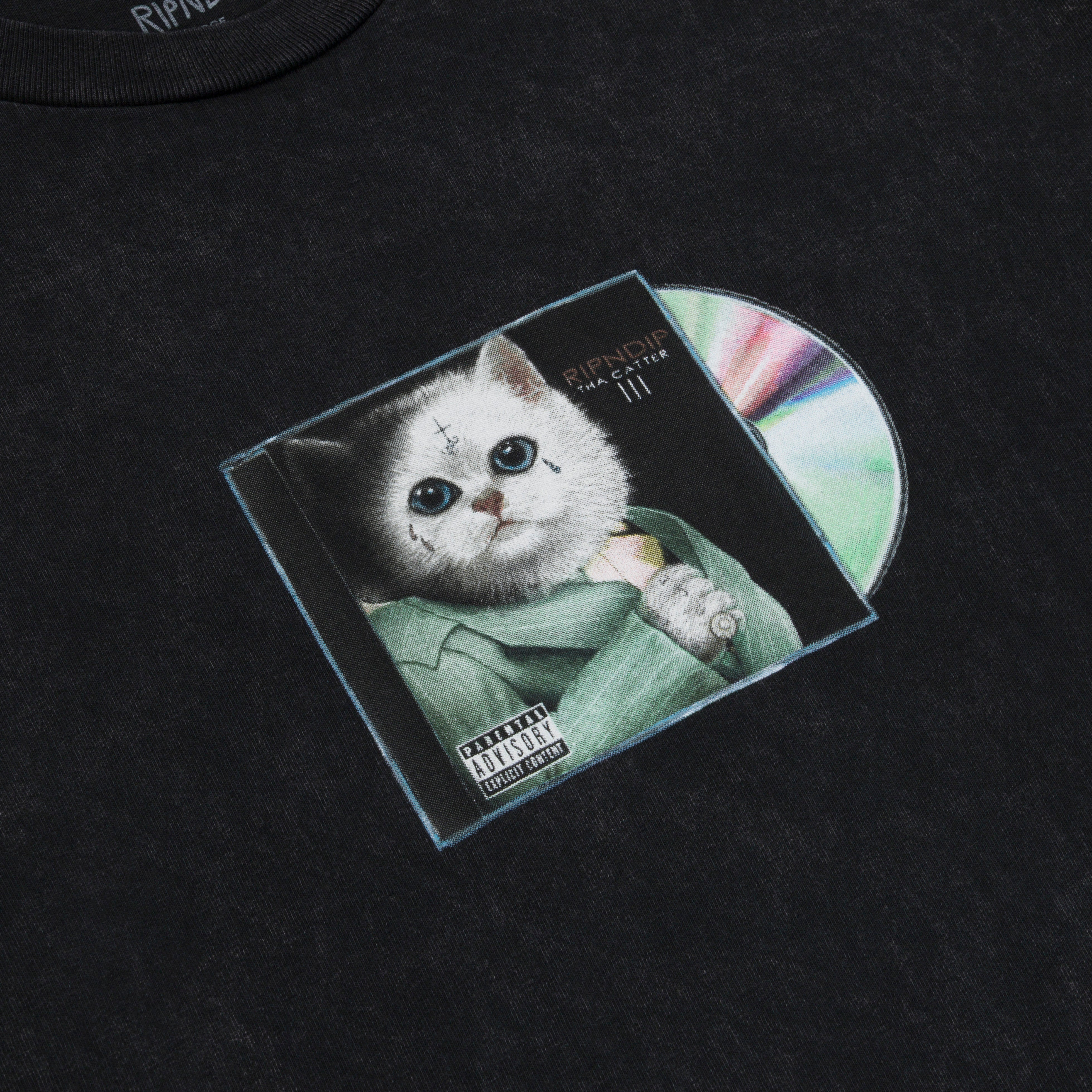 RIPNDIP Lil Nerm 3 Tee (Black Vintage Wash)