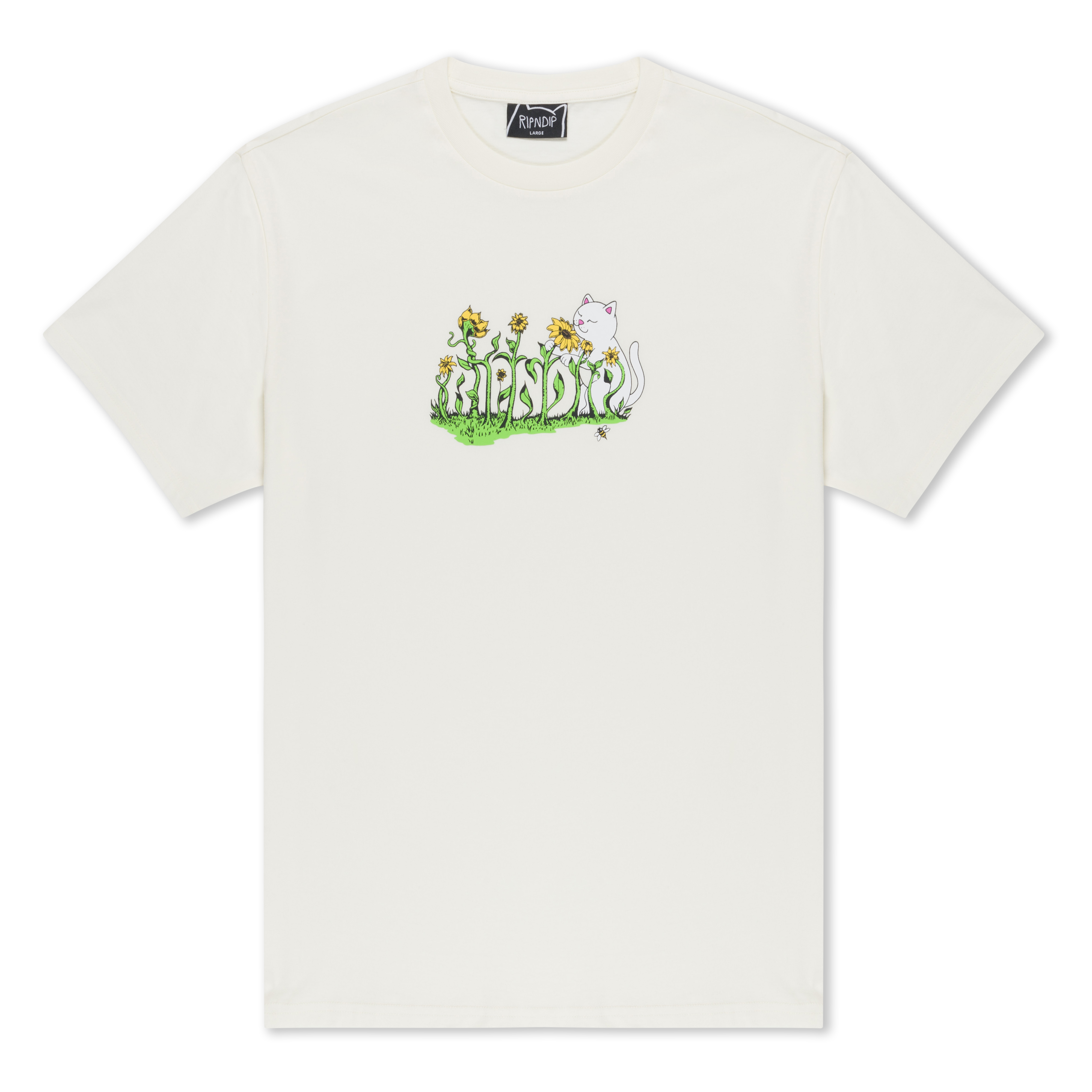 RIPNDIP Flower Boy Tee (Bone)
