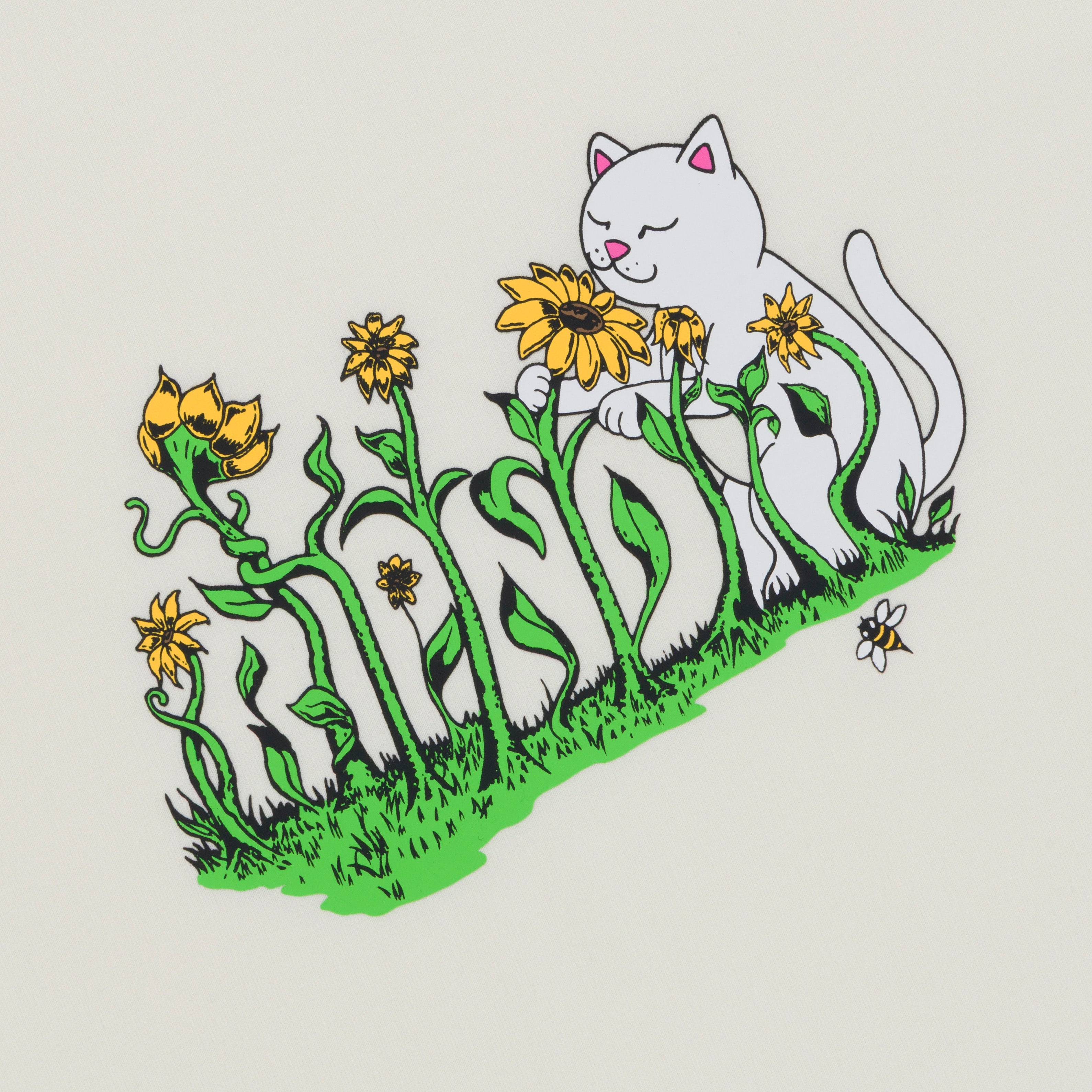 RIPNDIP Flower Boy Tee (Bone)