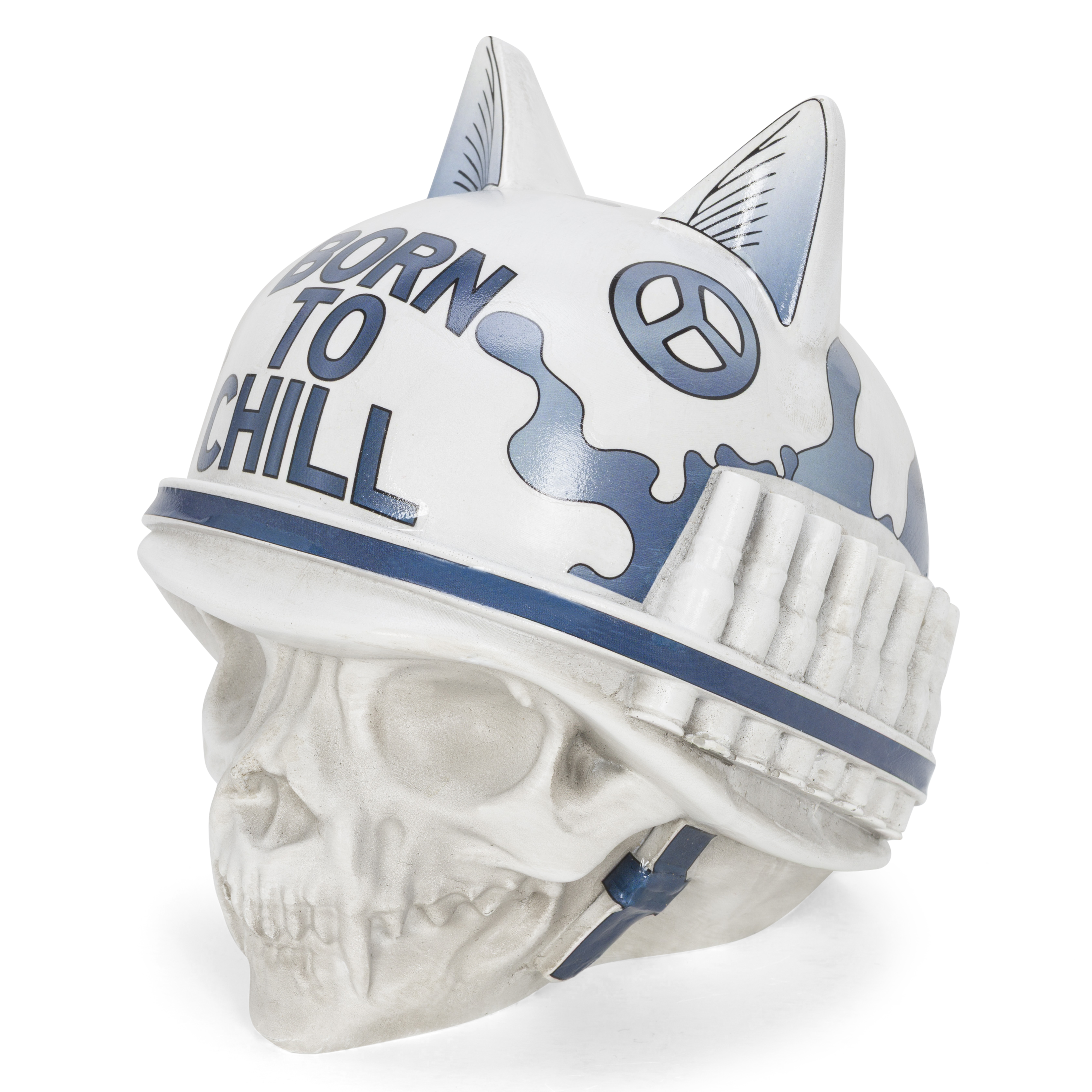 RIPNDIP Born To Chill Ceramic Incense Holder (Indigo)