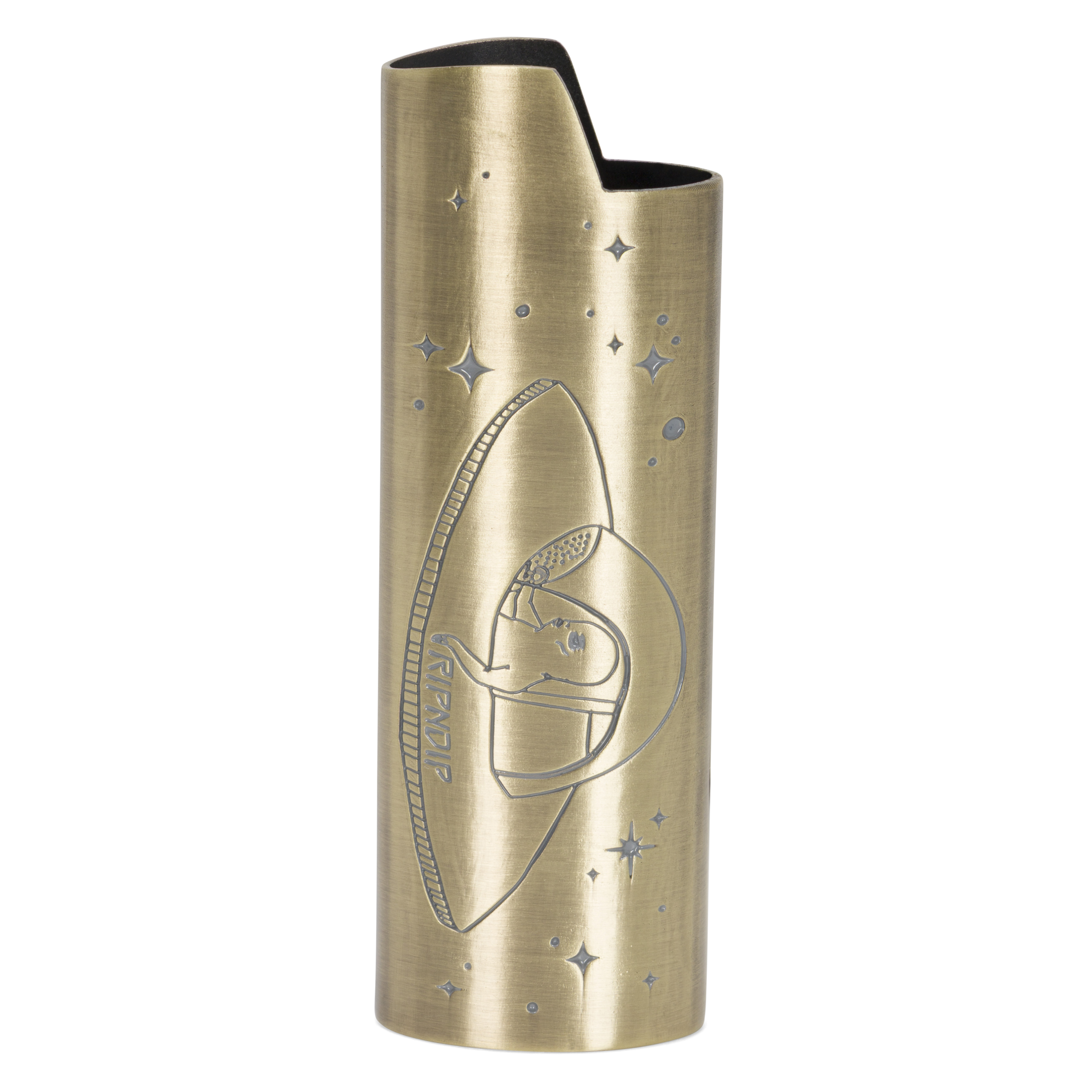 RIPNDIP Same Shit Different Day Lighter Cover (Gold)