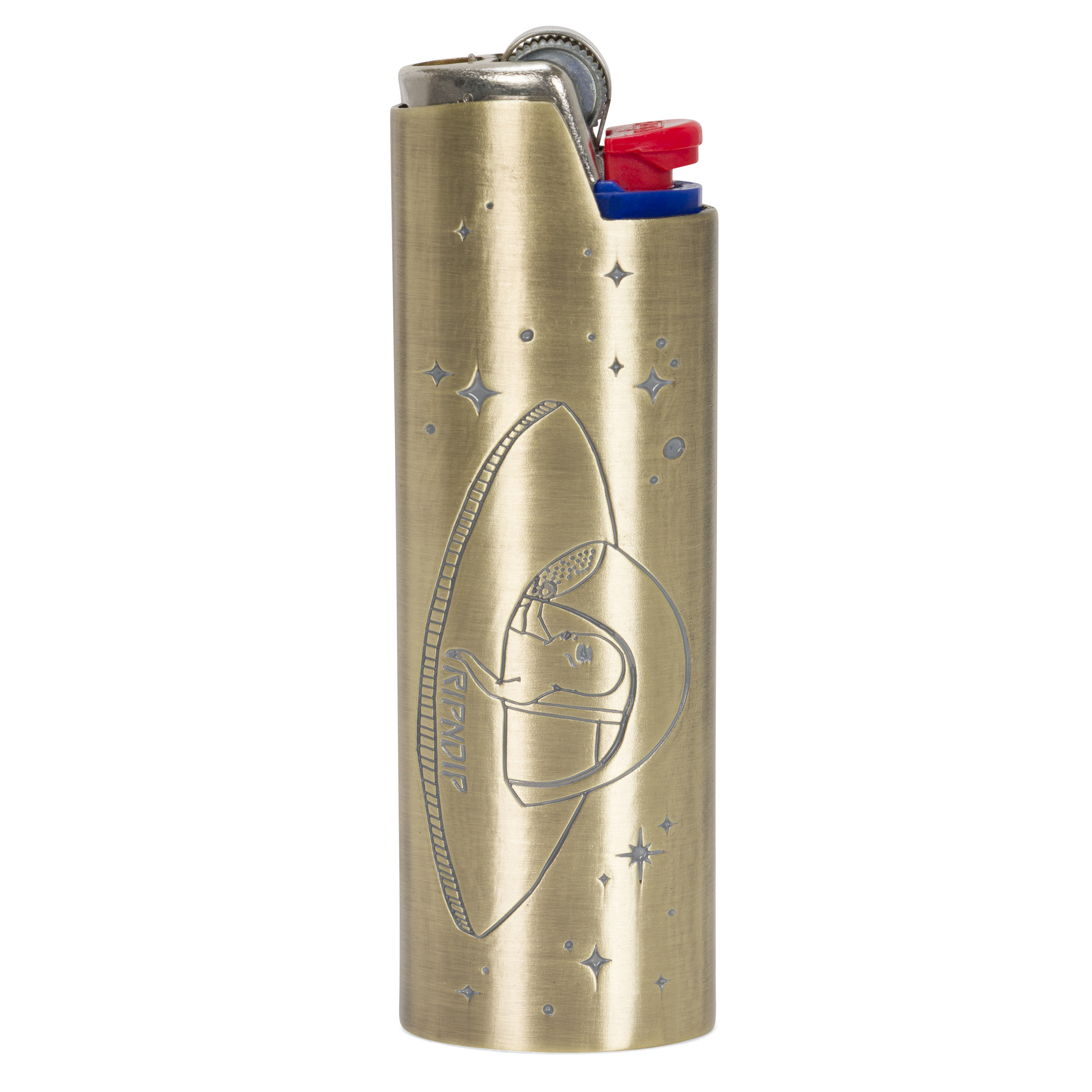 RIPNDIP Same Shit Different Day Lighter Cover (Gold)
