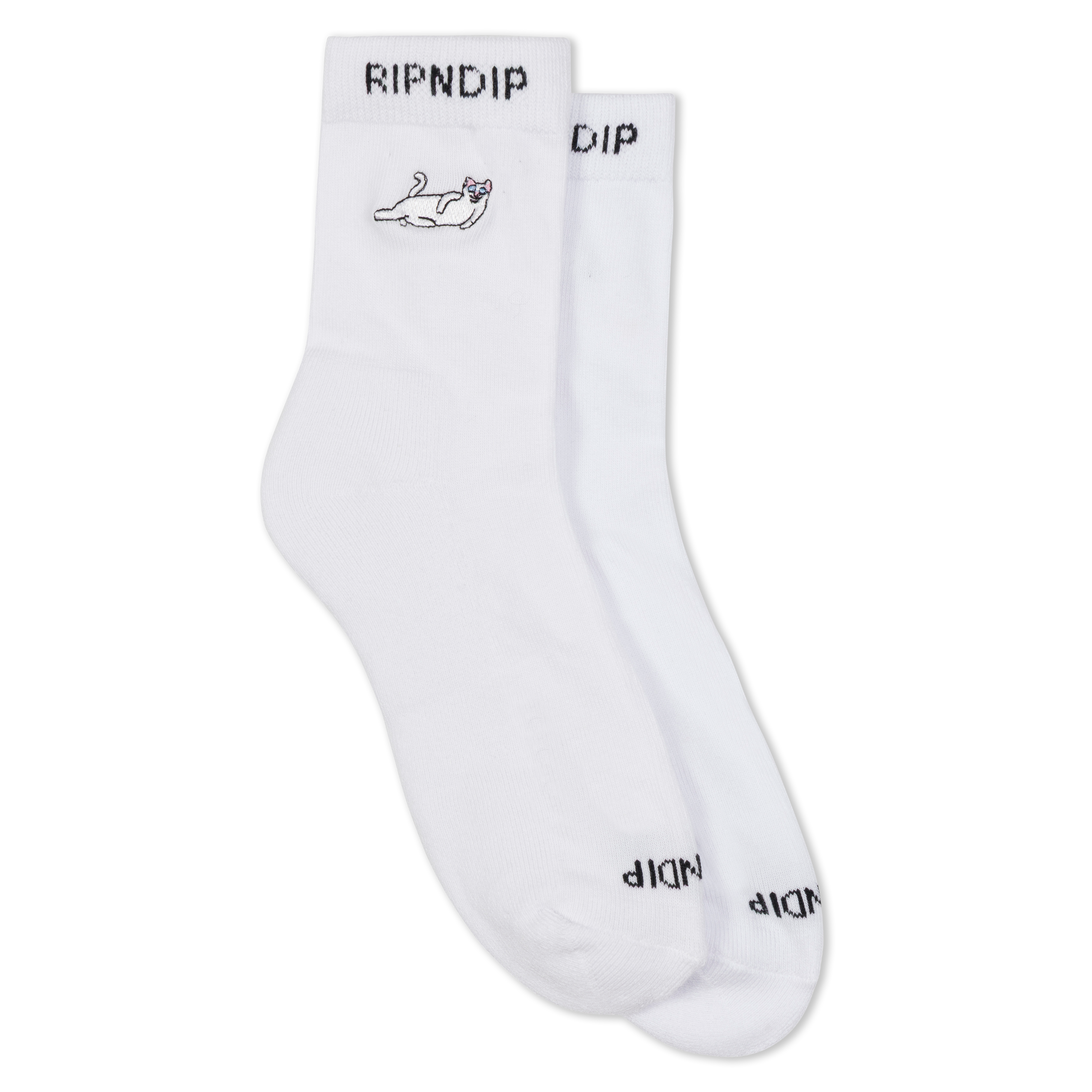 RIPNDIP Castanza Mid Socks (White)