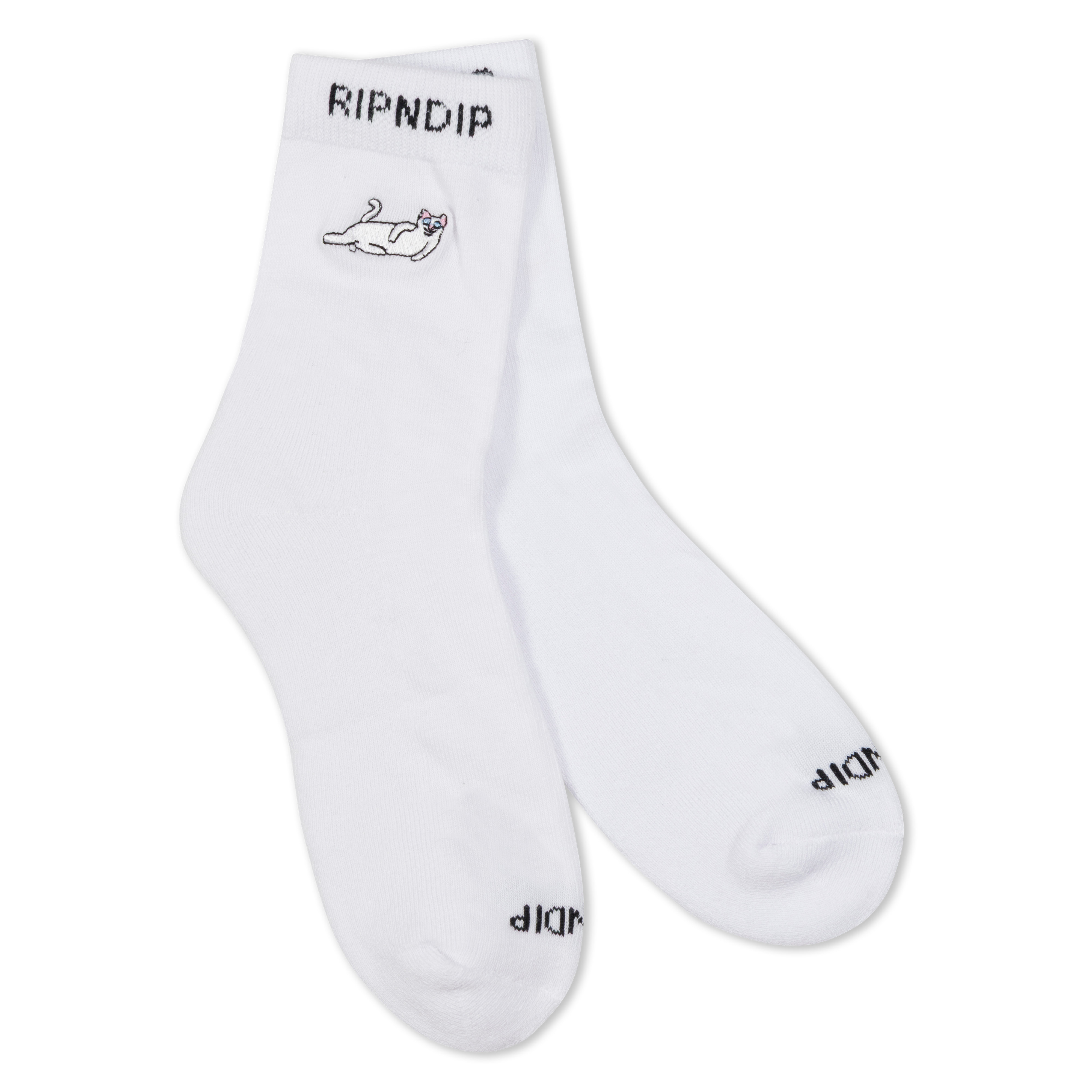 RIPNDIP Castanza Mid Socks (White)