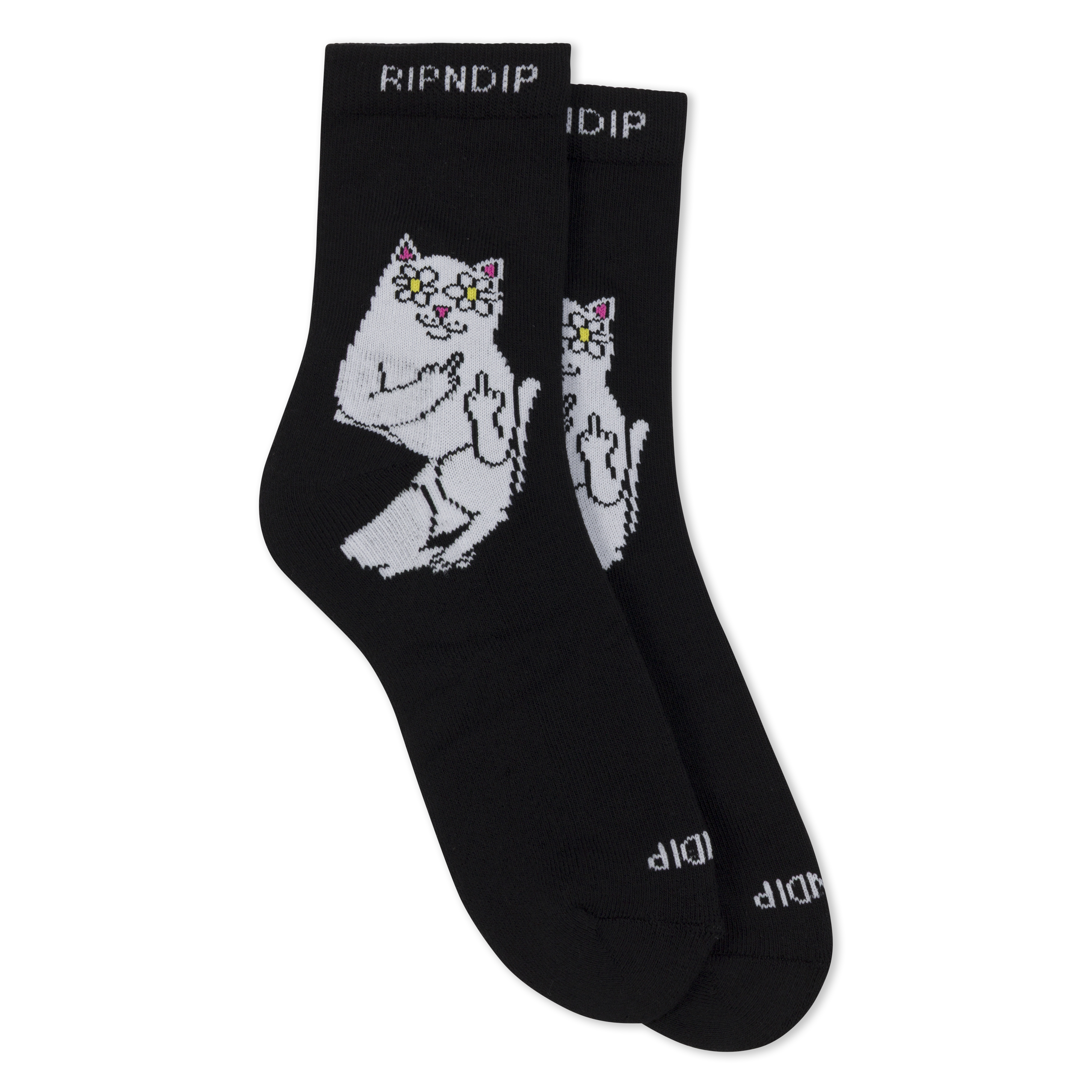 RIPNDIP Lord Blossom Mid Socks (Black)