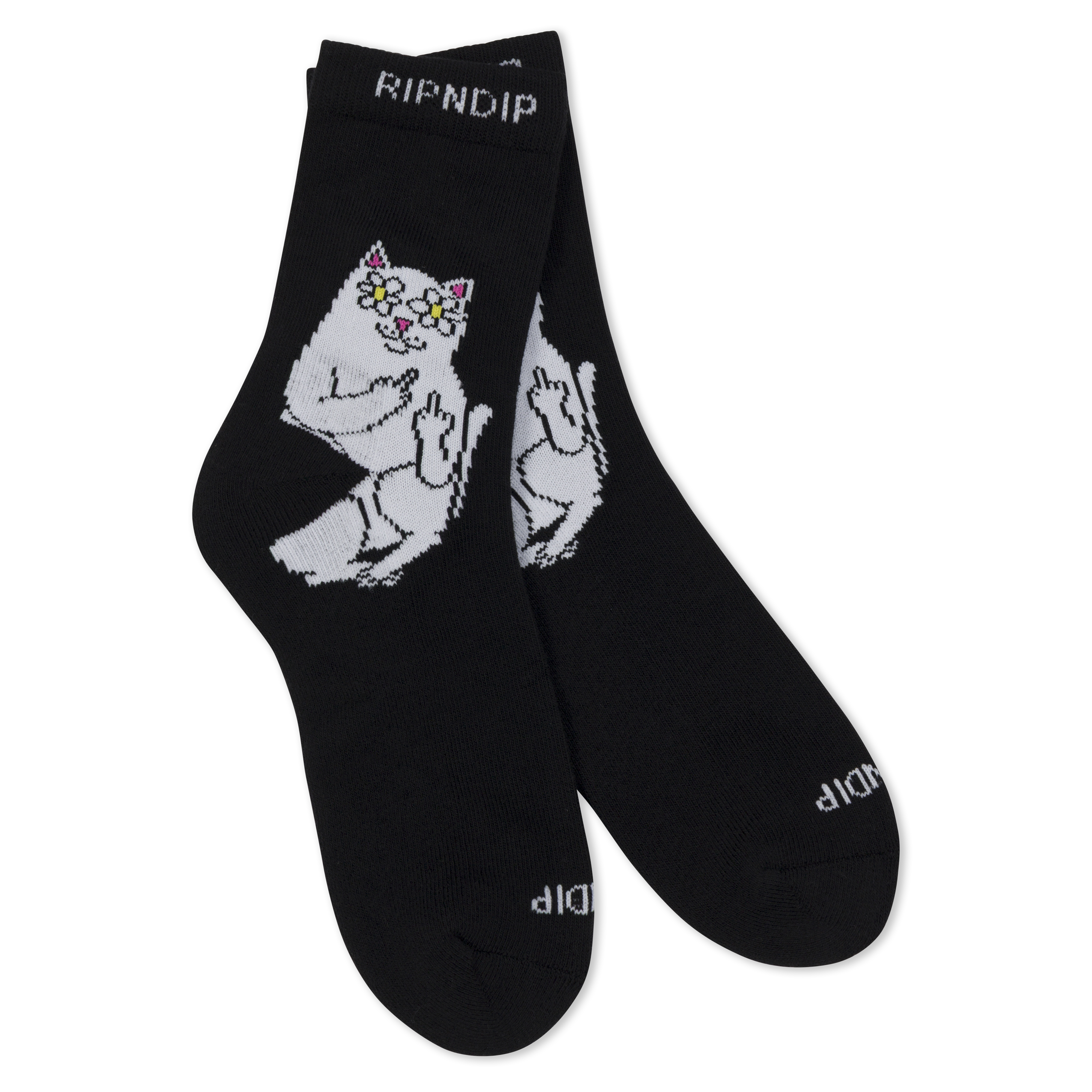 RIPNDIP Lord Blossom Mid Socks (Black)