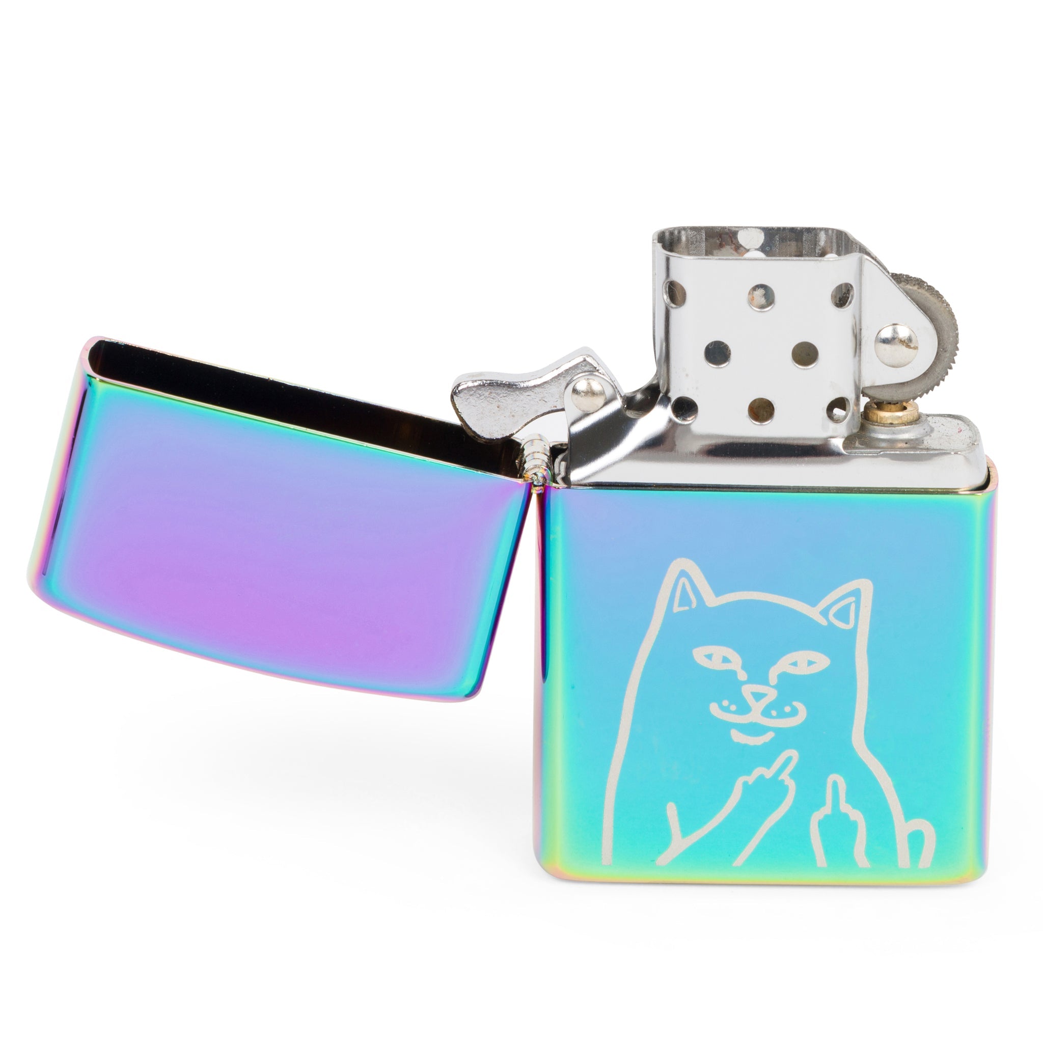 RIPNDIP Lord Nermal Lighter Case (Iridescent)