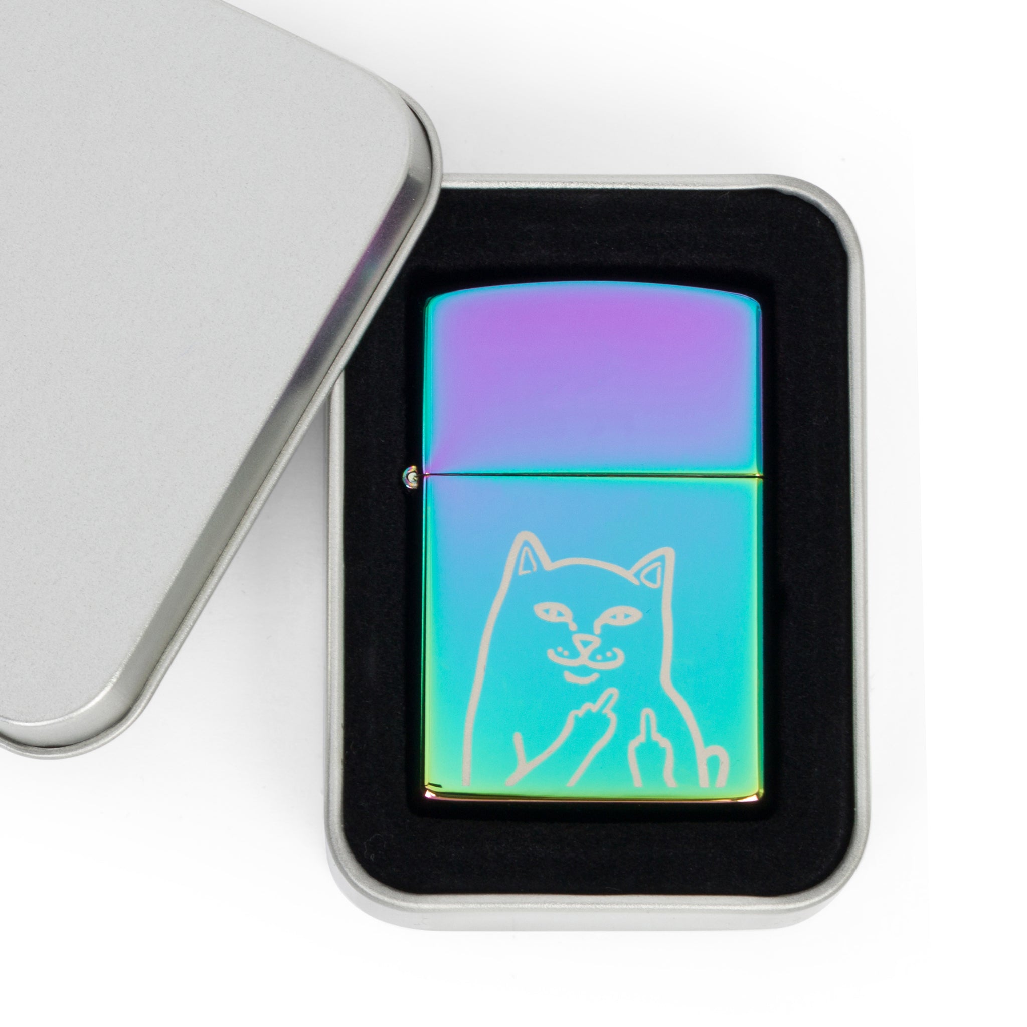 RIPNDIP Lord Nermal Lighter Case (Iridescent)