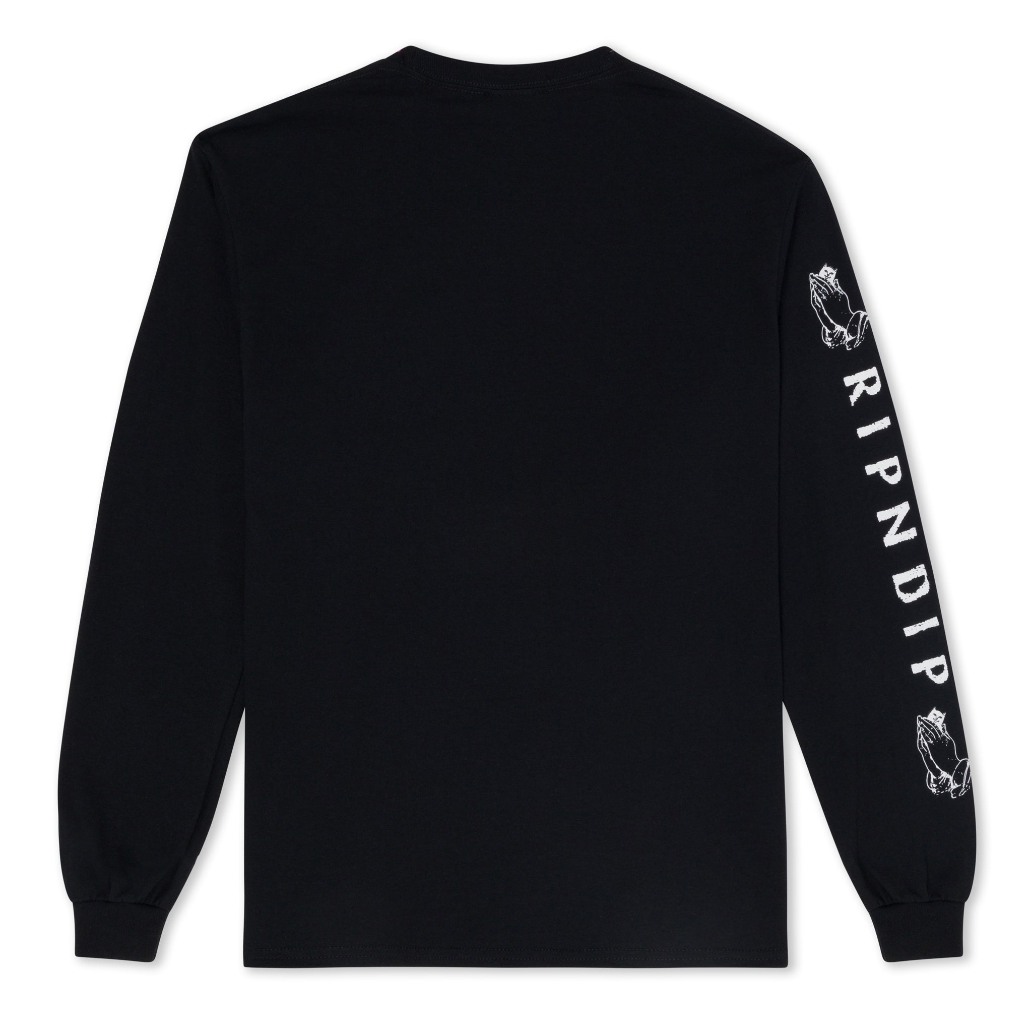 RIPNDIP Lord Nermal L/S Pocket Tee (Black)