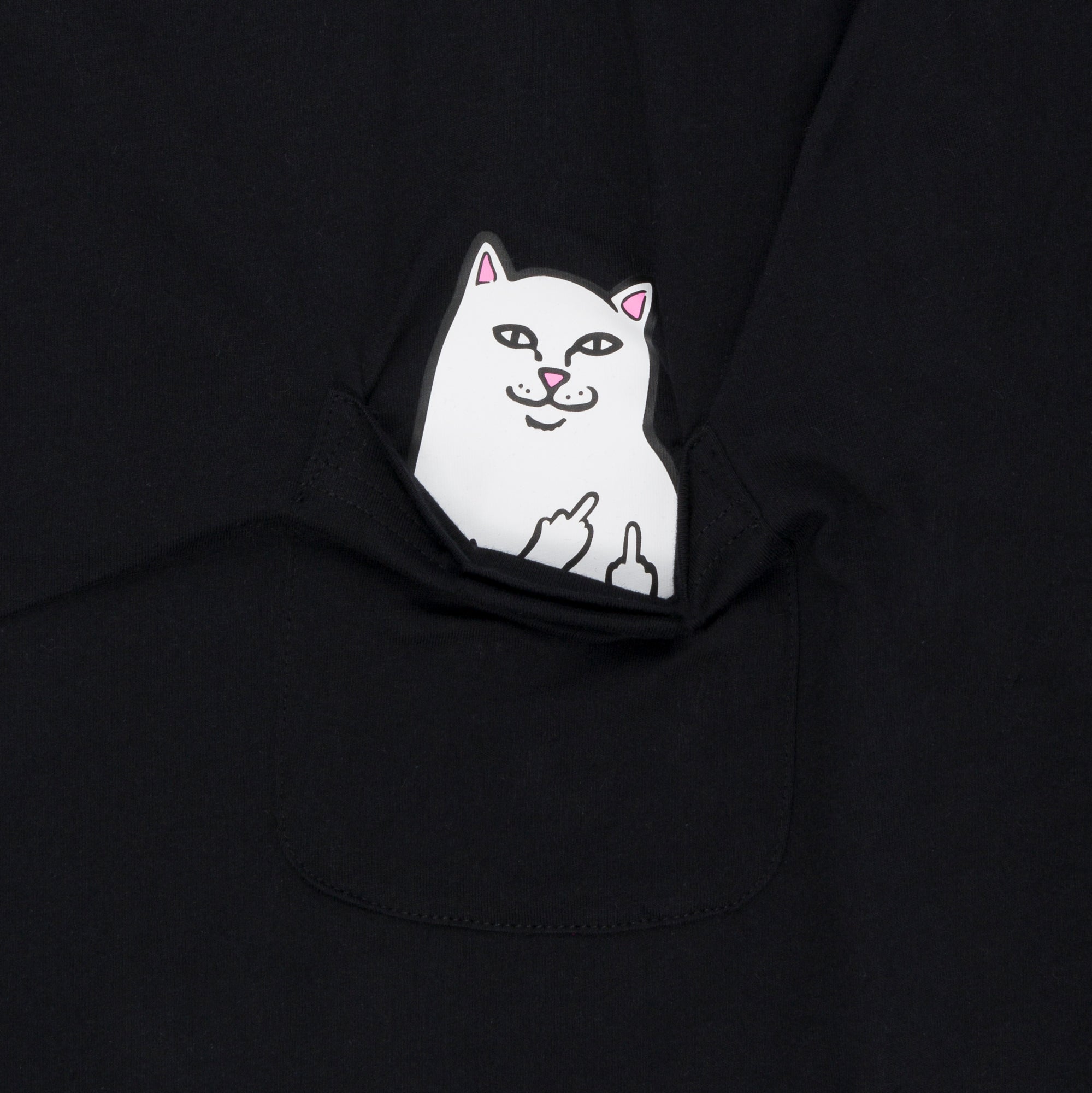 RIPNDIP Lord Nermal S/S Pocket Tee (Black)