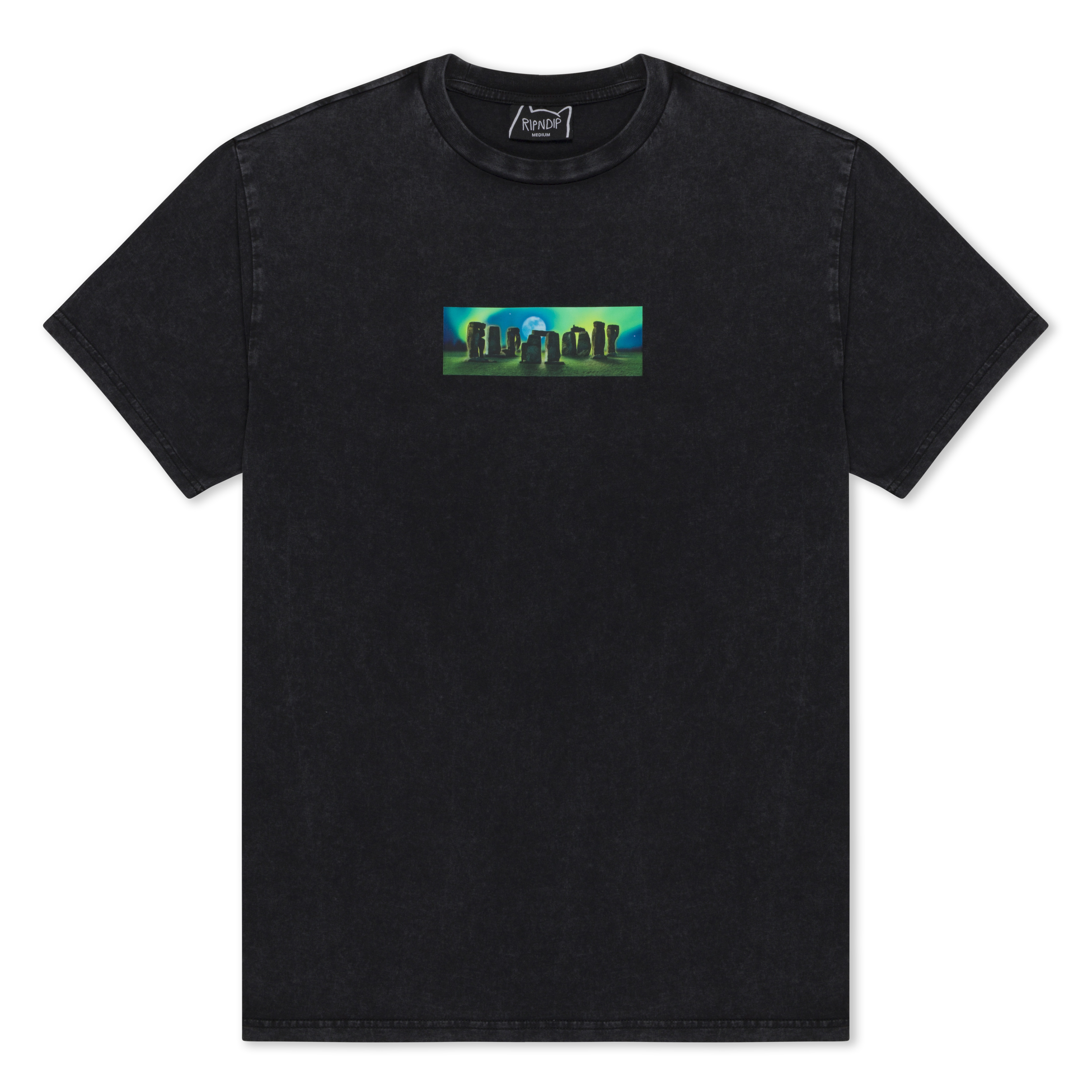 RIPNDIP UFO Tours Tee (Black Vintage Wash)