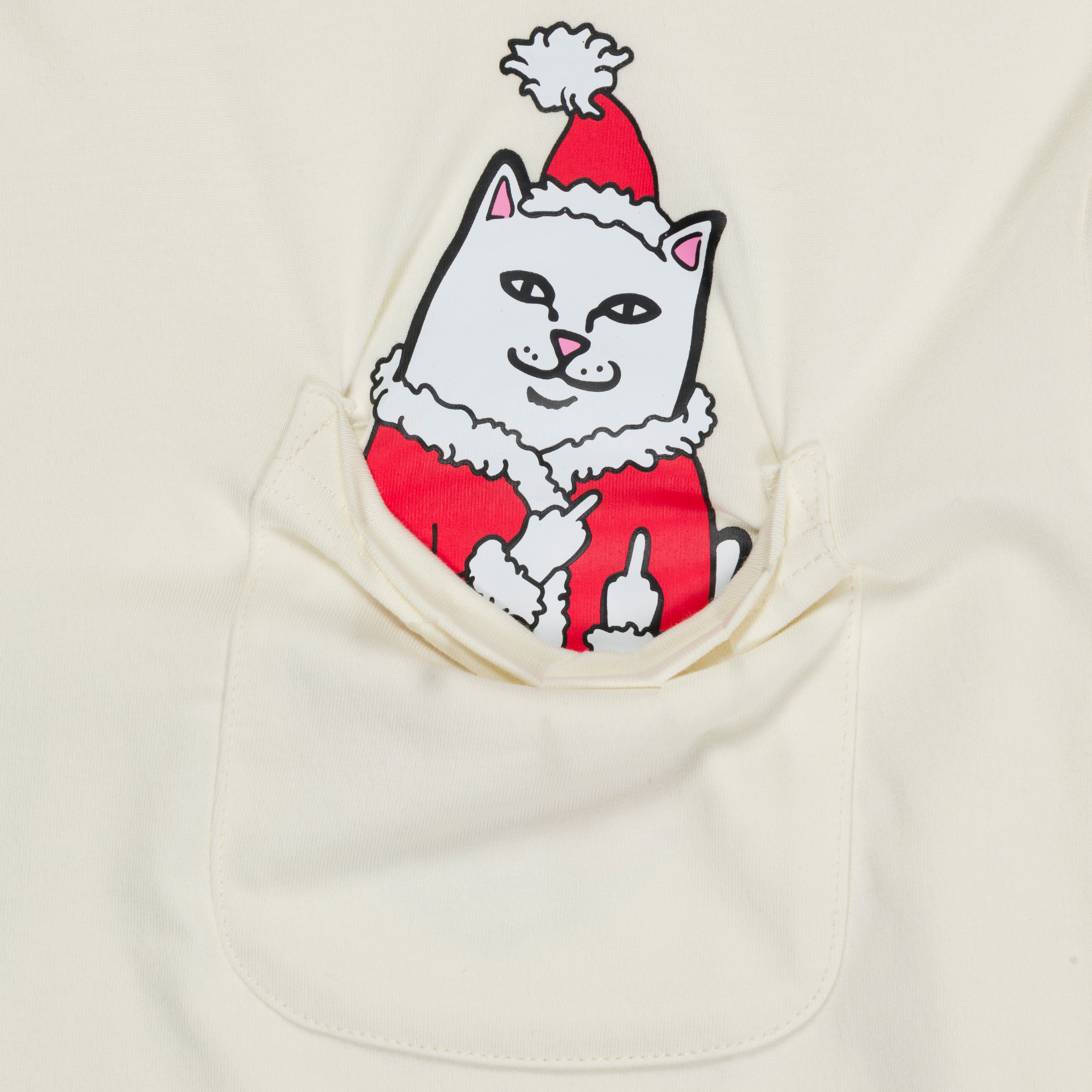 RIPNDIP Lord Santa Pocket Tee (Bone)