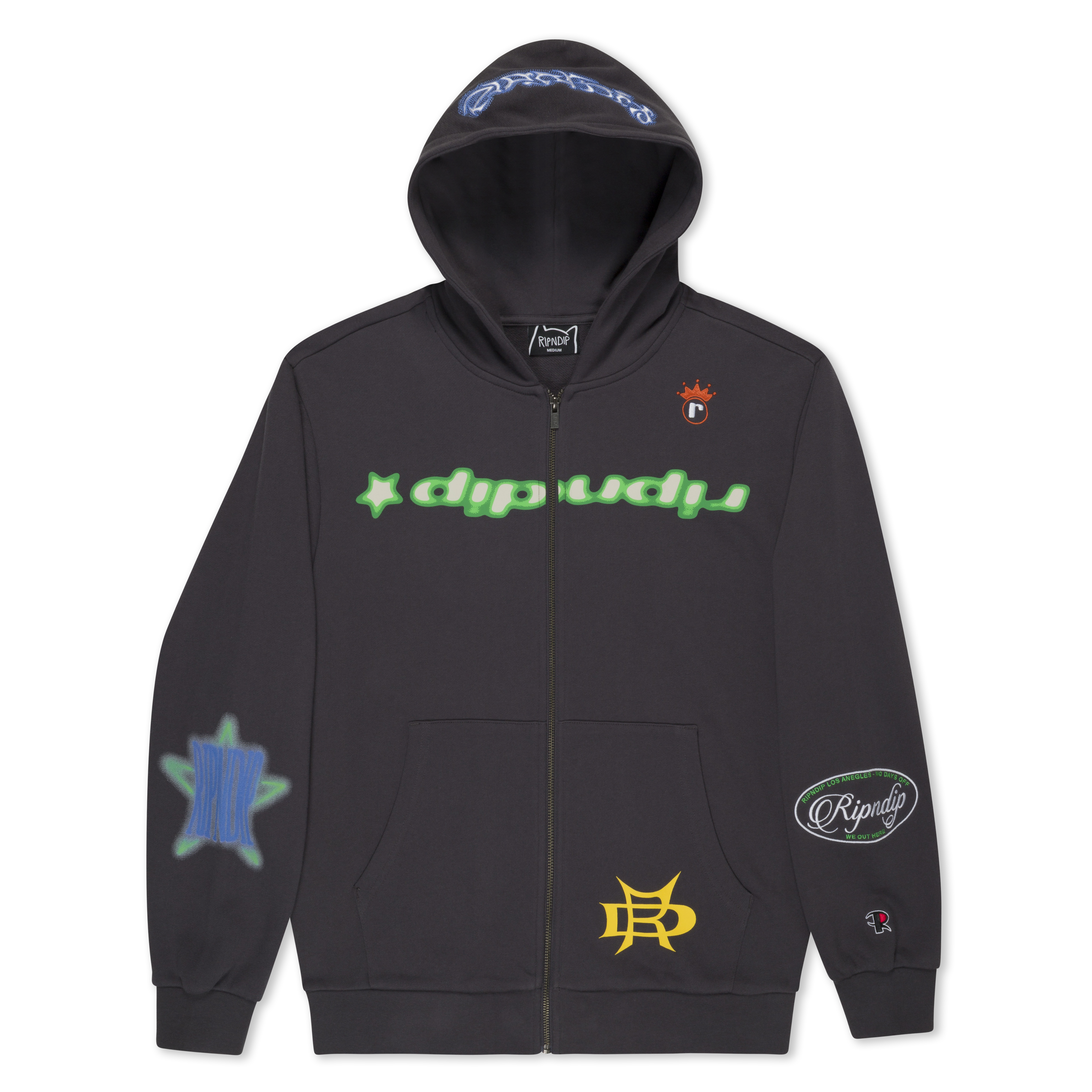RIPNDIP Allure Zip Hoodie (Black)