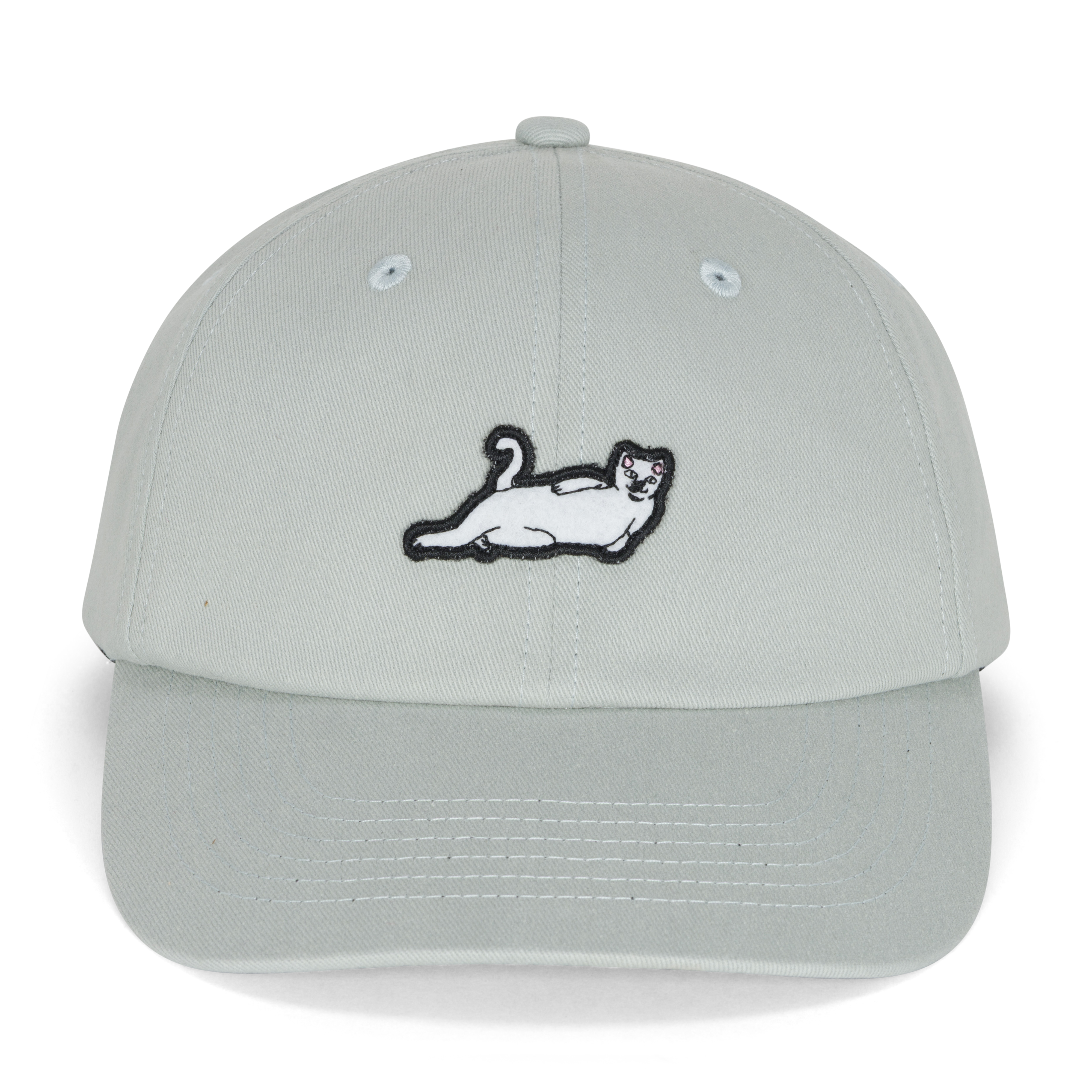 RIPNDIP Catstanza Dad Hat (Sage Grey)