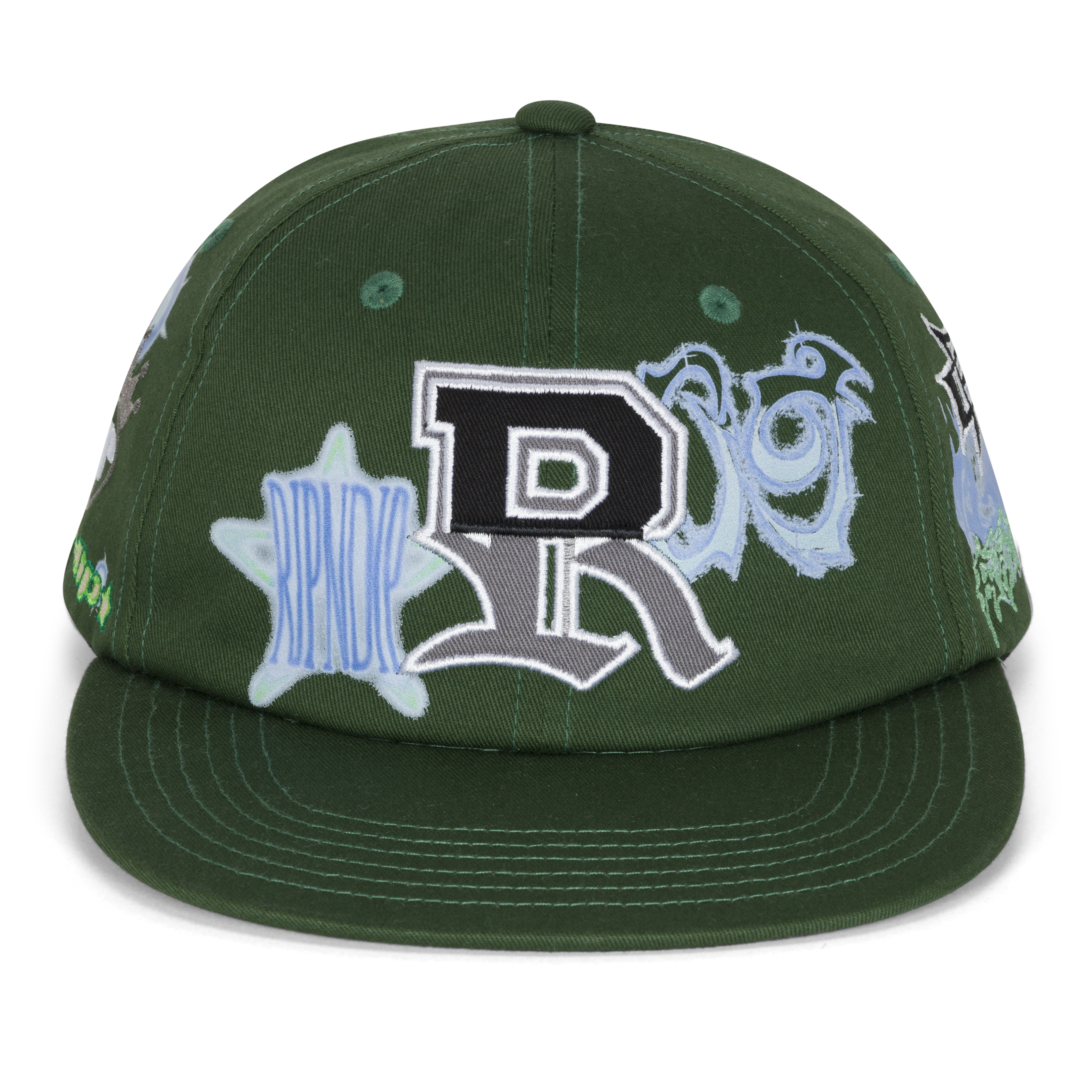 RIPNDIP RIPNDIP Team Snapback (Hunter Green)
