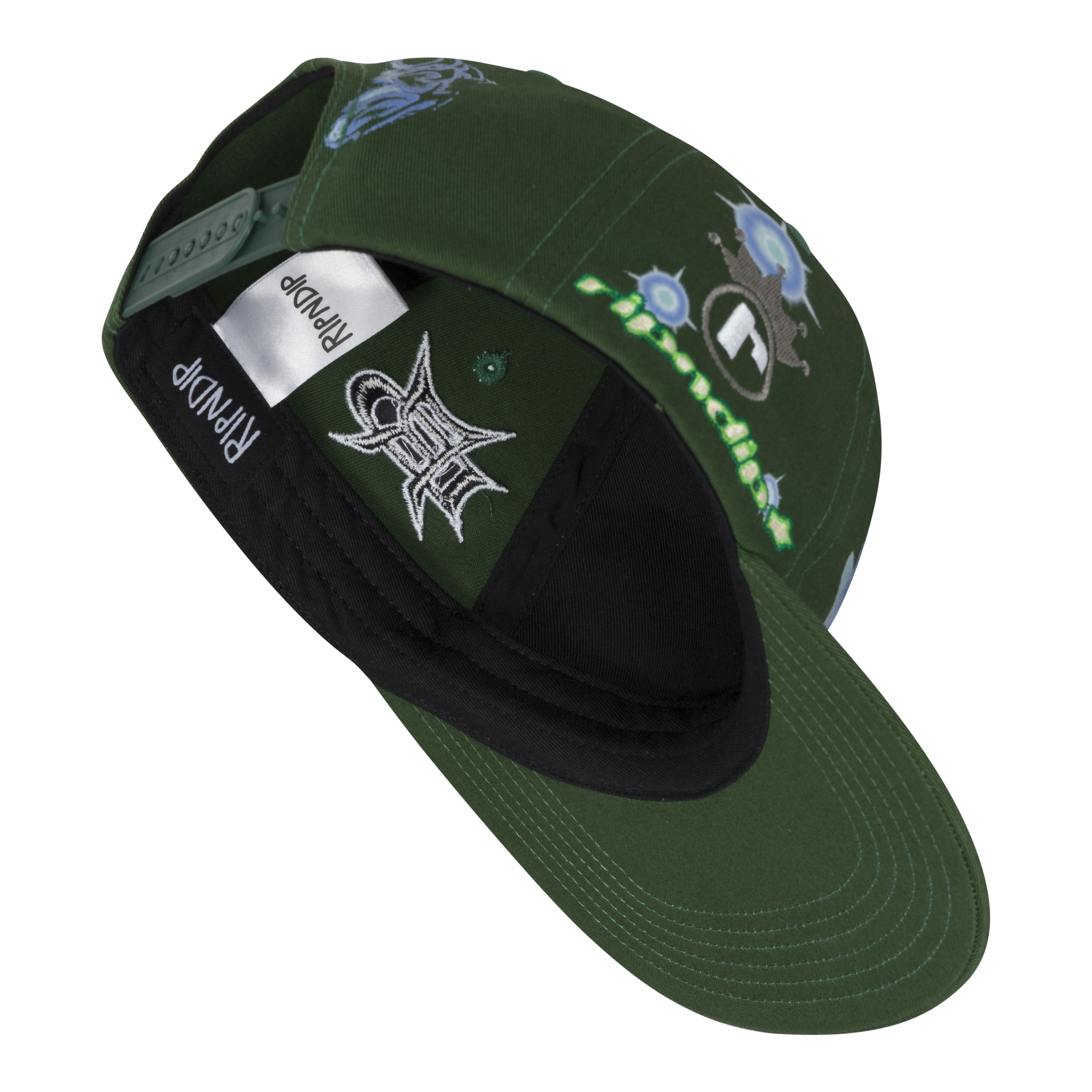 RIPNDIP RIPNDIP Team Snapback (Hunter Green)