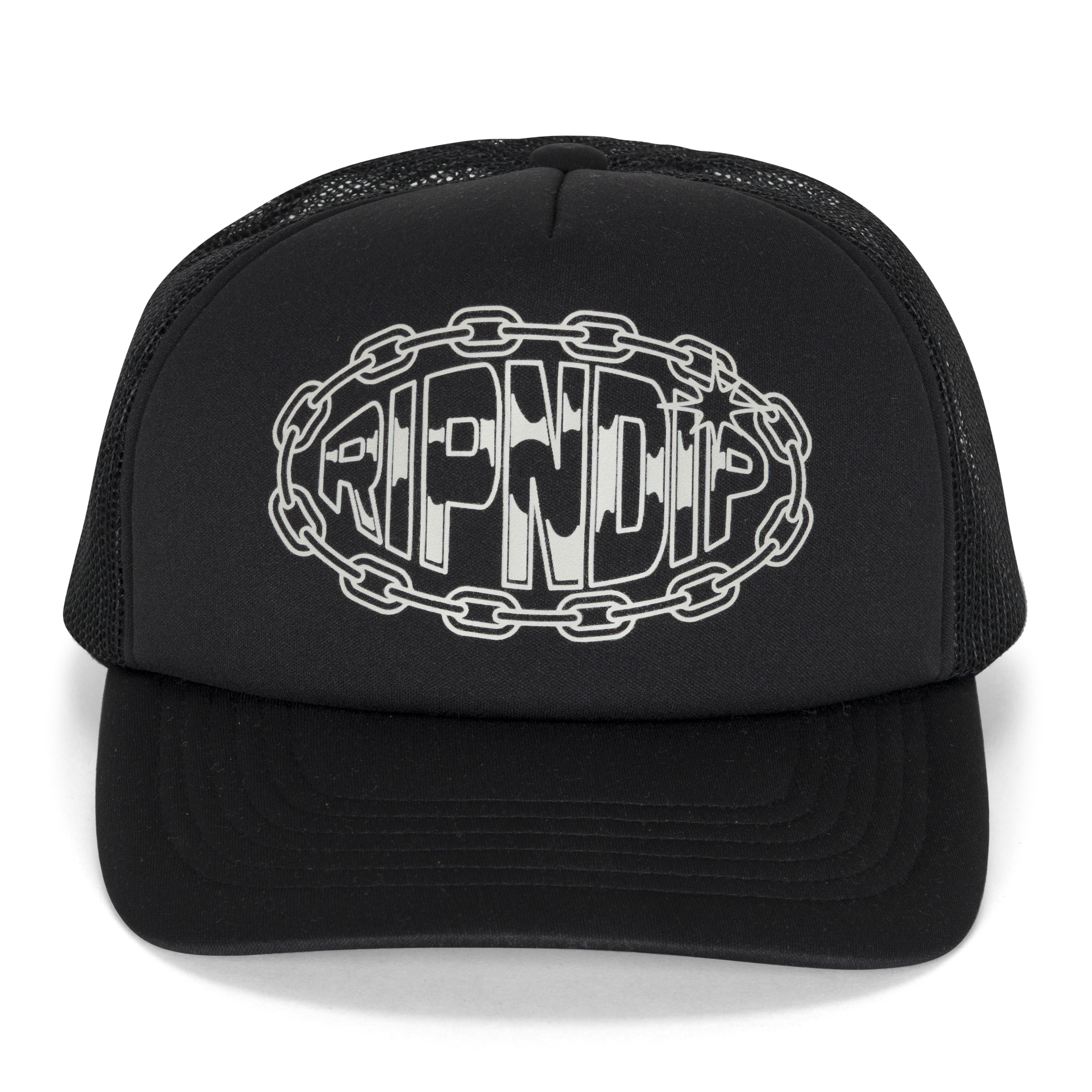 RIPNDIP Linked Up Trucker Hat (Black)