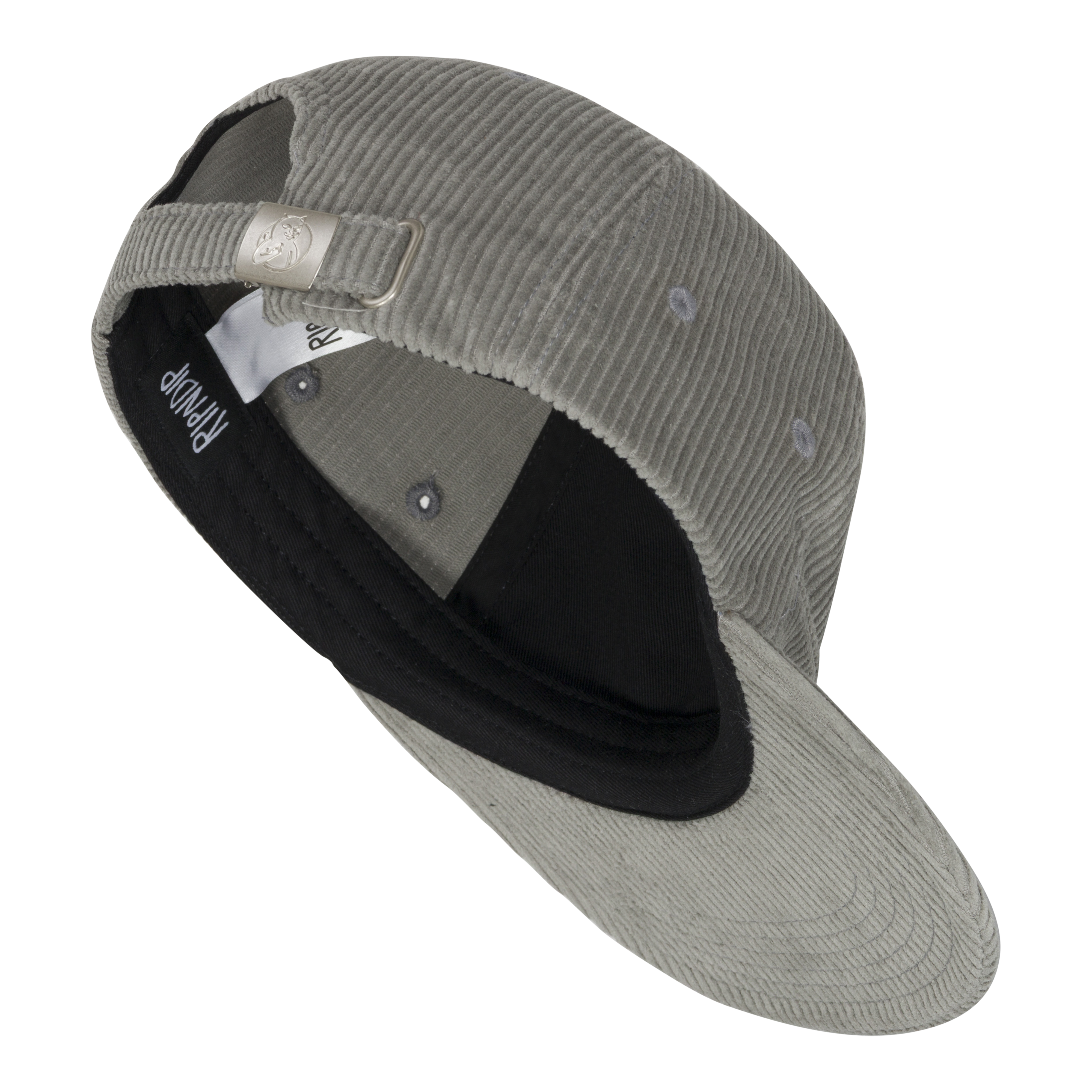 RIPNDIP Lord Nermal Corduroy Snapback  (Charcoal )