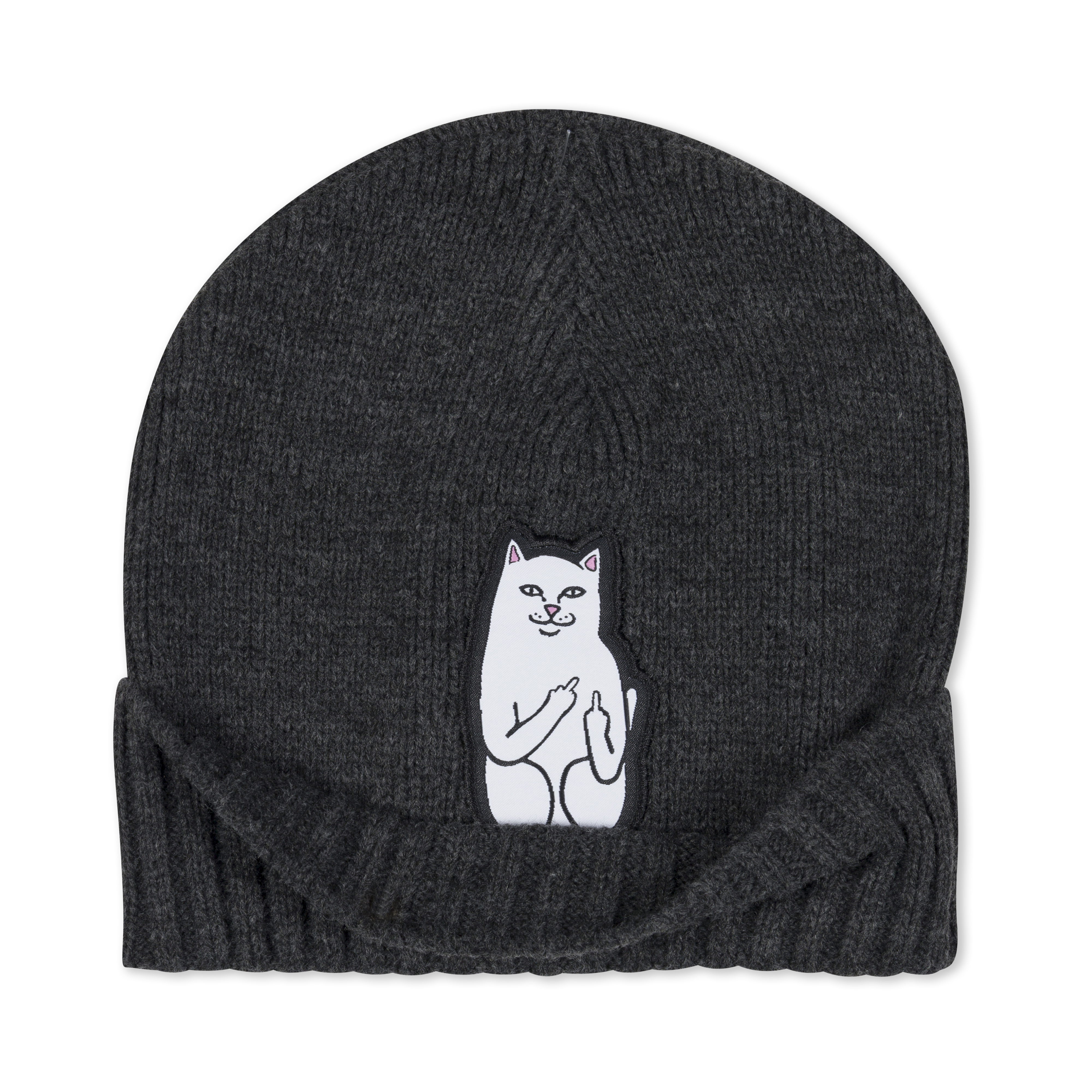 RIPNDIP Lord Nermal Beanie (Black Heather)