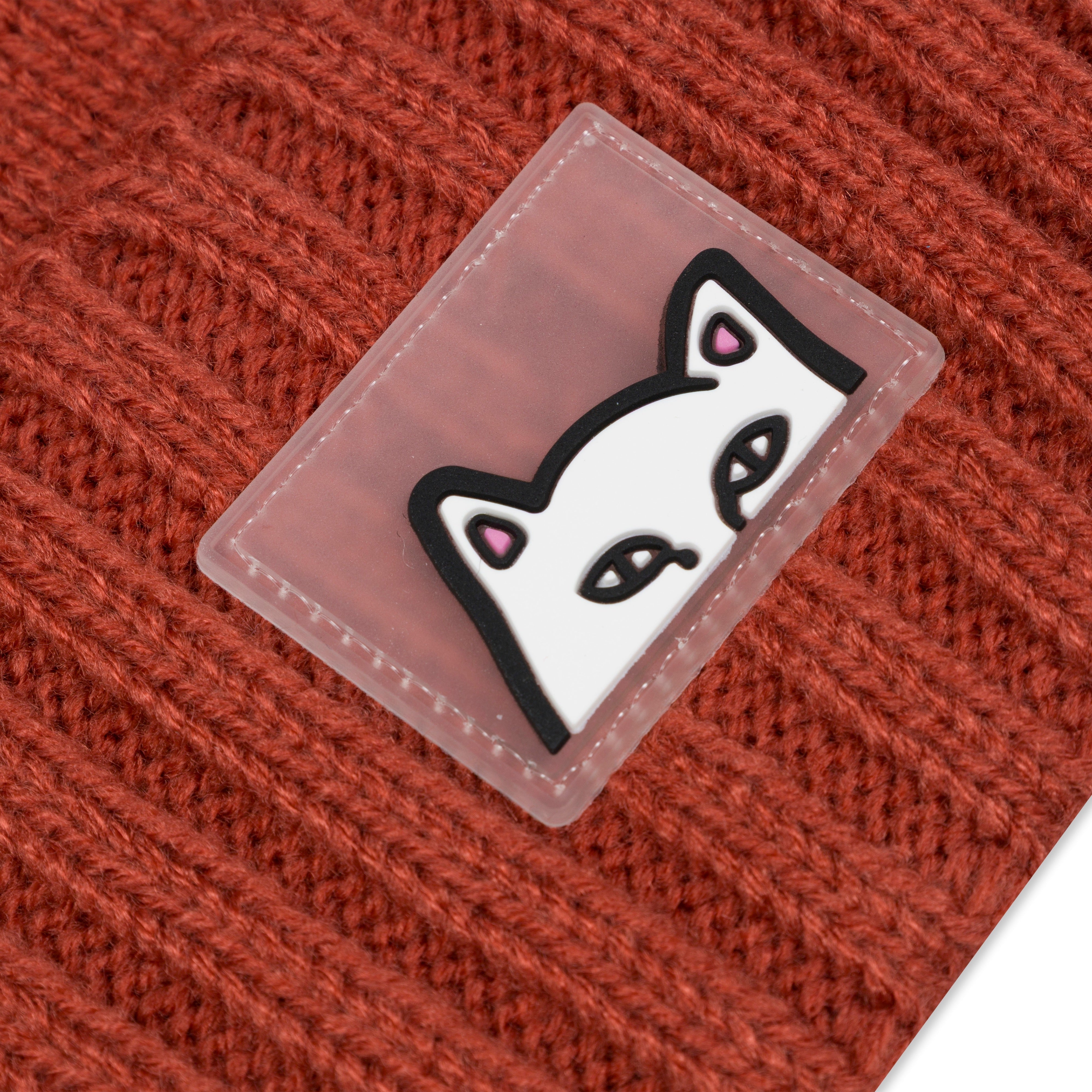 RIPNDIP Peeking Beanie (Burnt Orange)