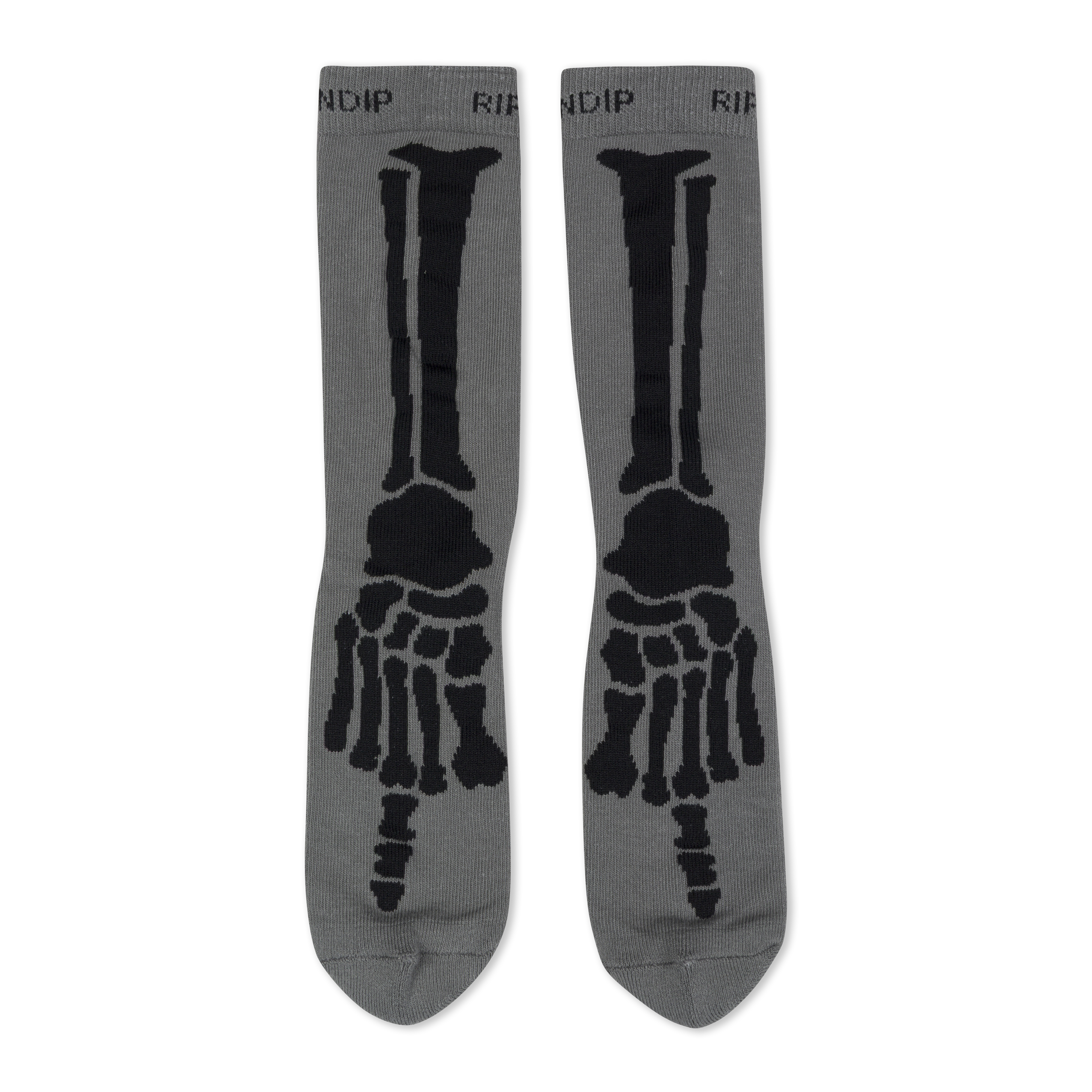 RIPNDIP Skelly Nerm Socks (Charcoal)