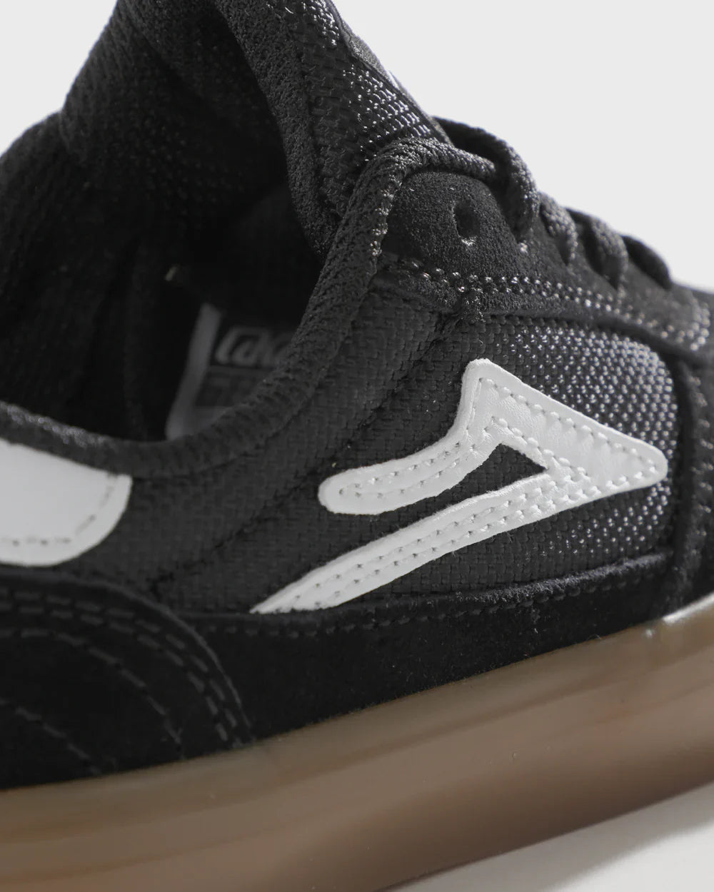 Cambridge Kids - Black/Gum Suede