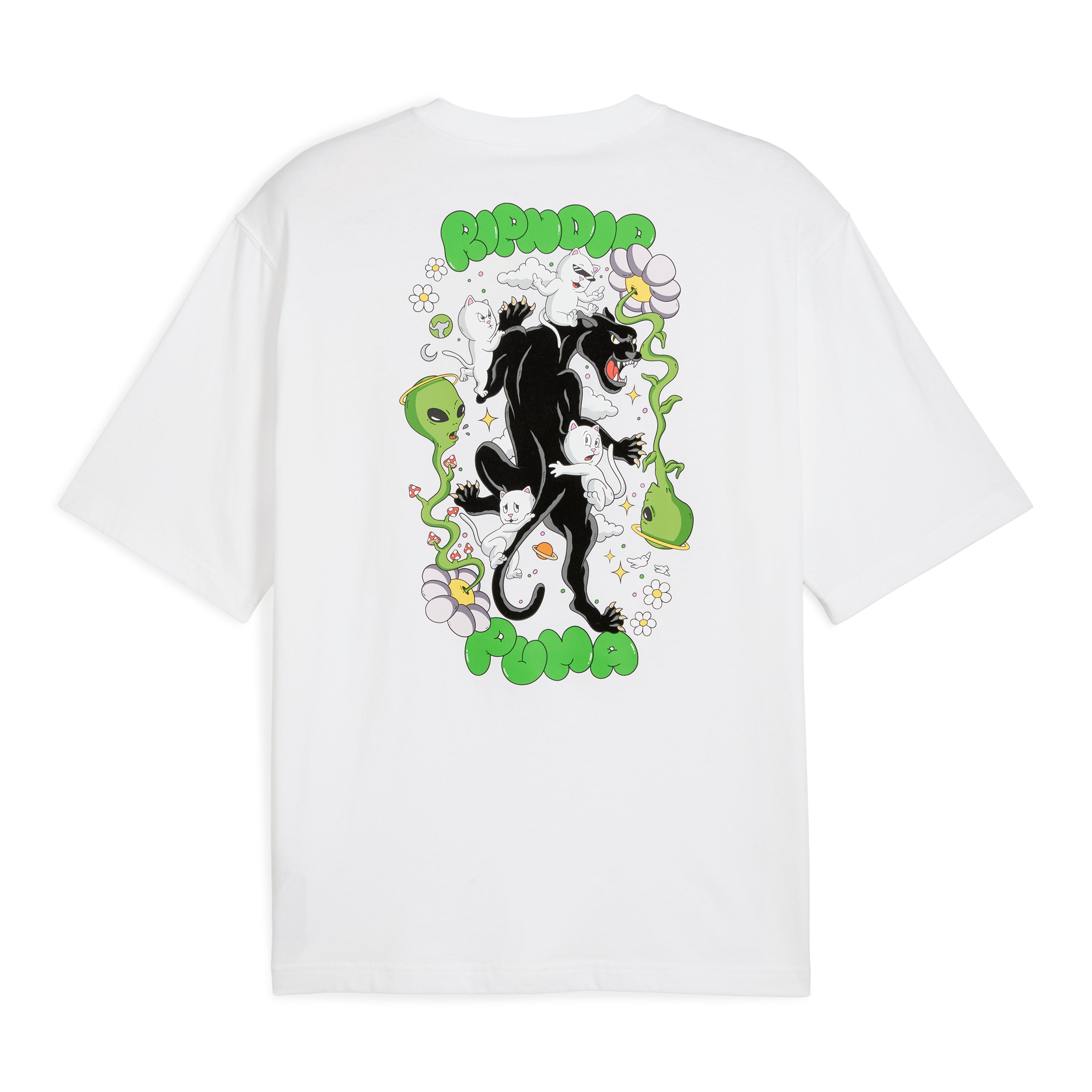 RIPNDIP PUMA X RIPNDIP Boxy Graphic Tee (Puma White)