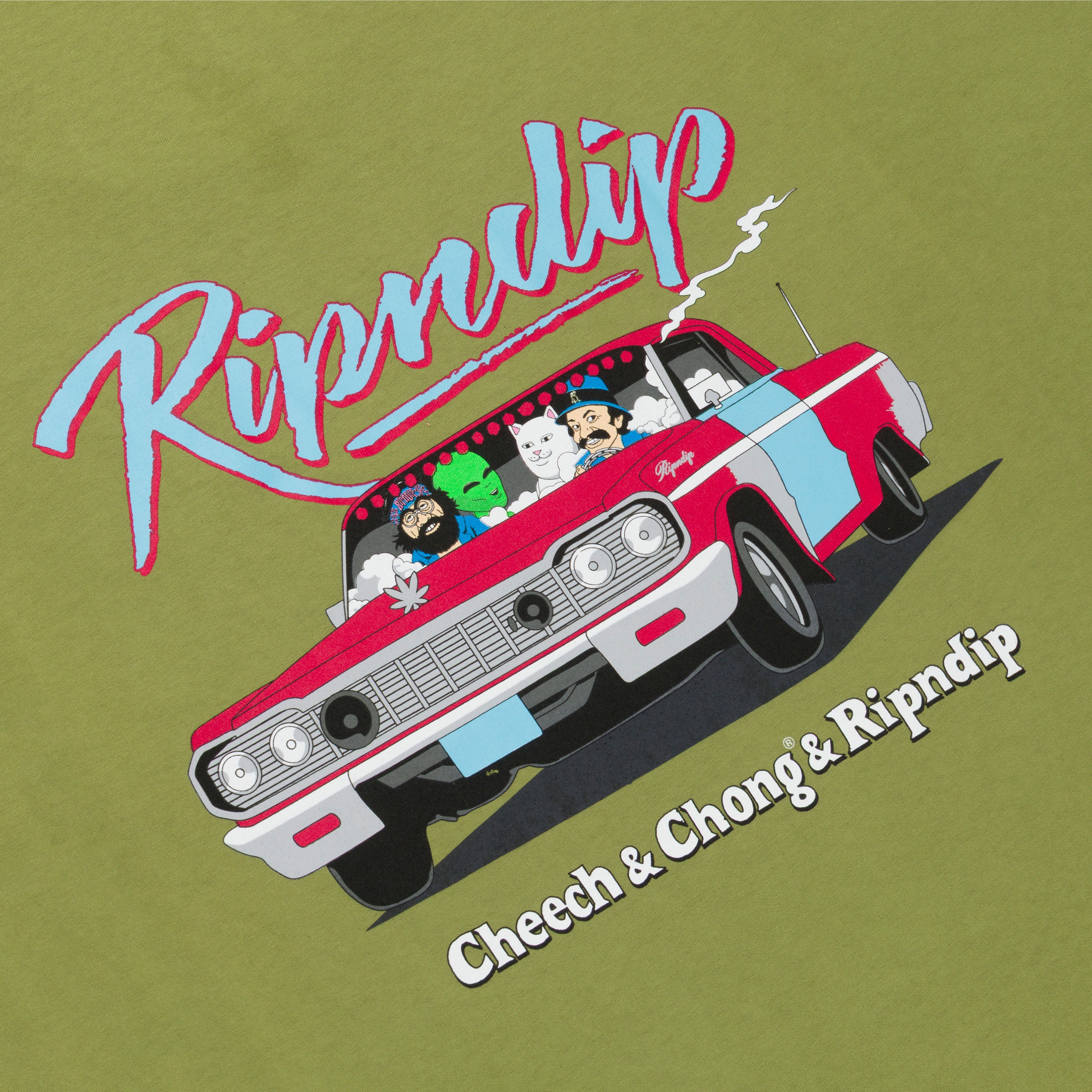 RIPNDIP Riders Tee (Light Forest)