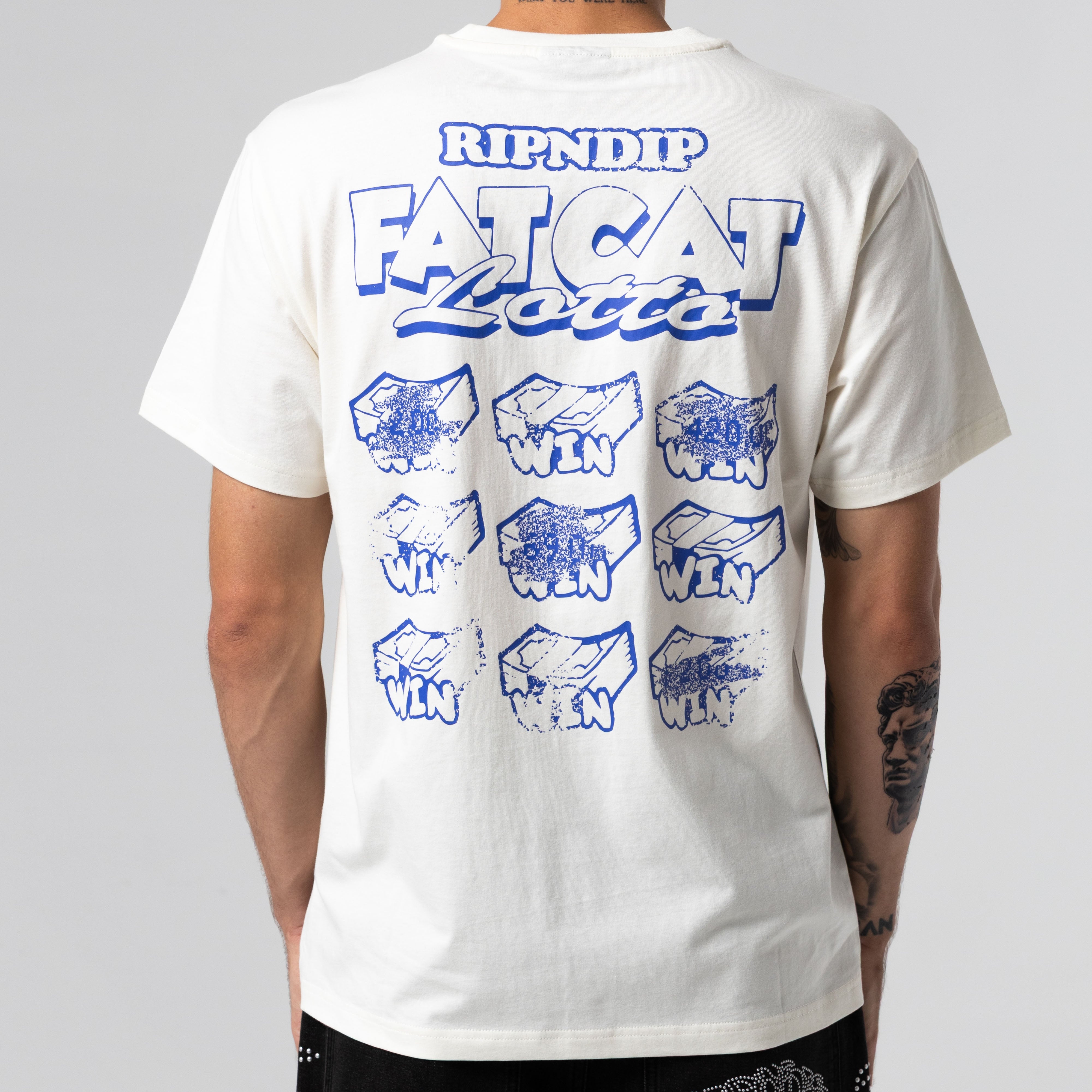 RIPNDIP Fat Cat Tee (Bone)