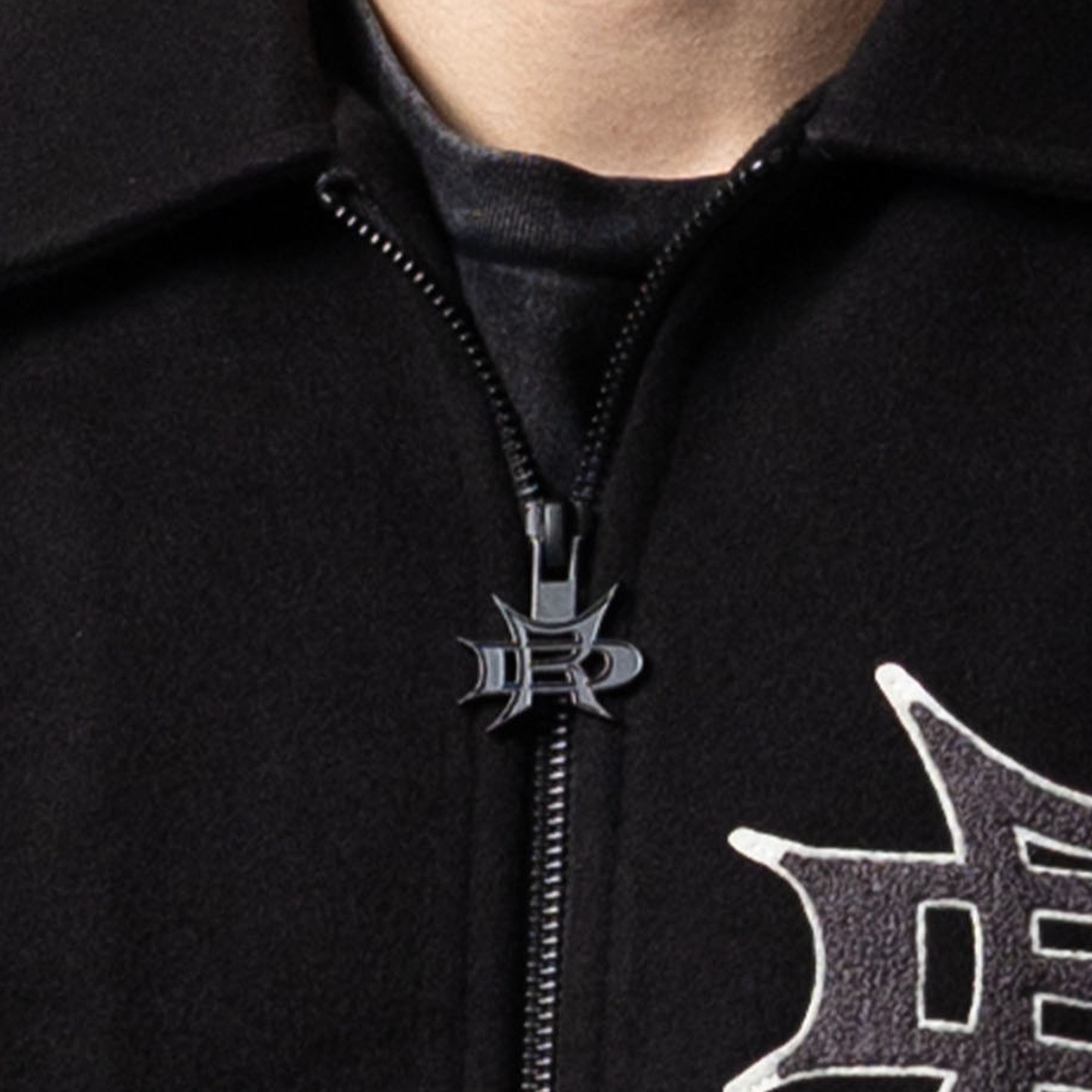 RIPNDIP Luther Leather Jacket (Black / Sand)