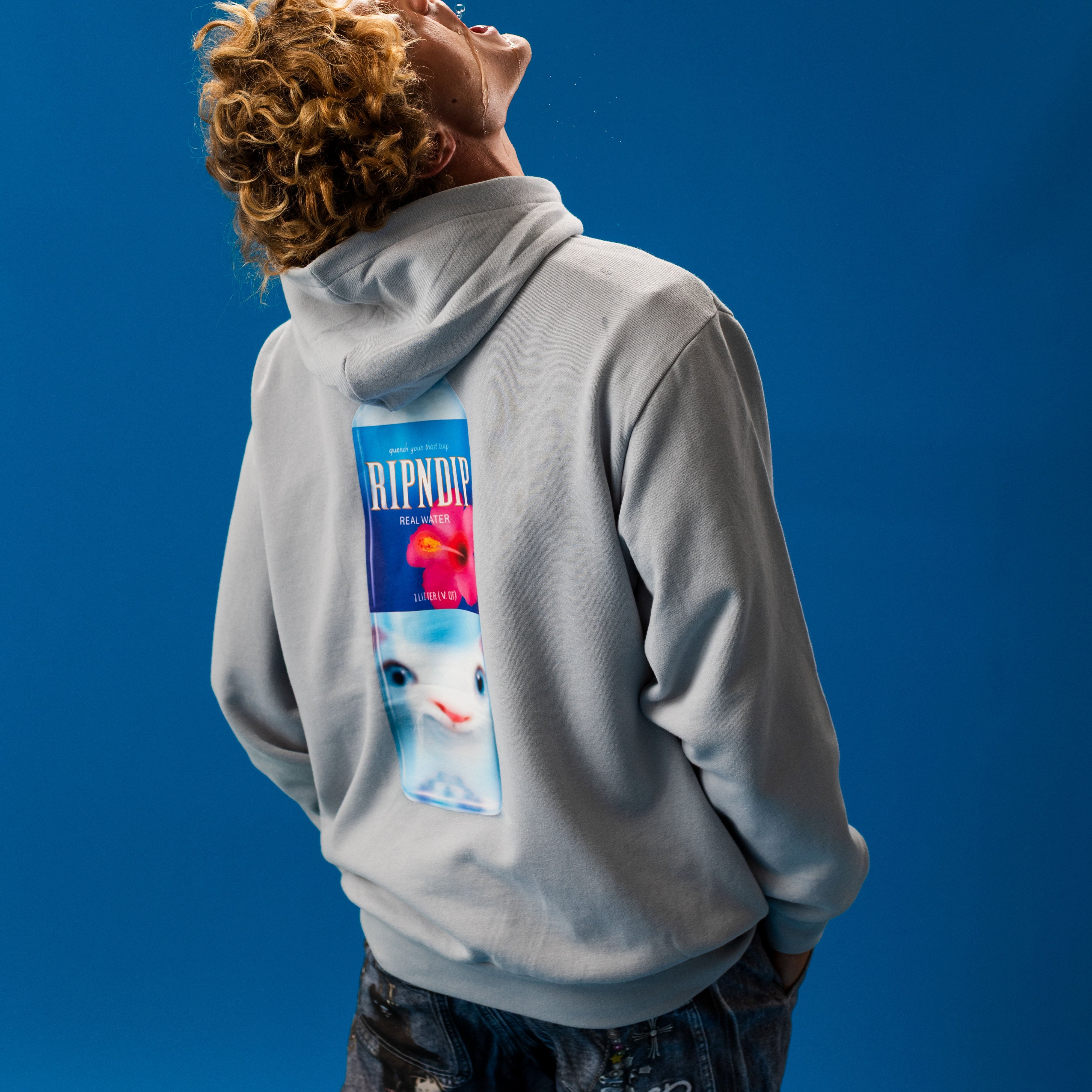 RIPNDIP Real Water Hoodie (Powder Blue)