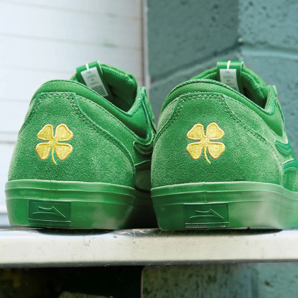 Griffin - Green Suede