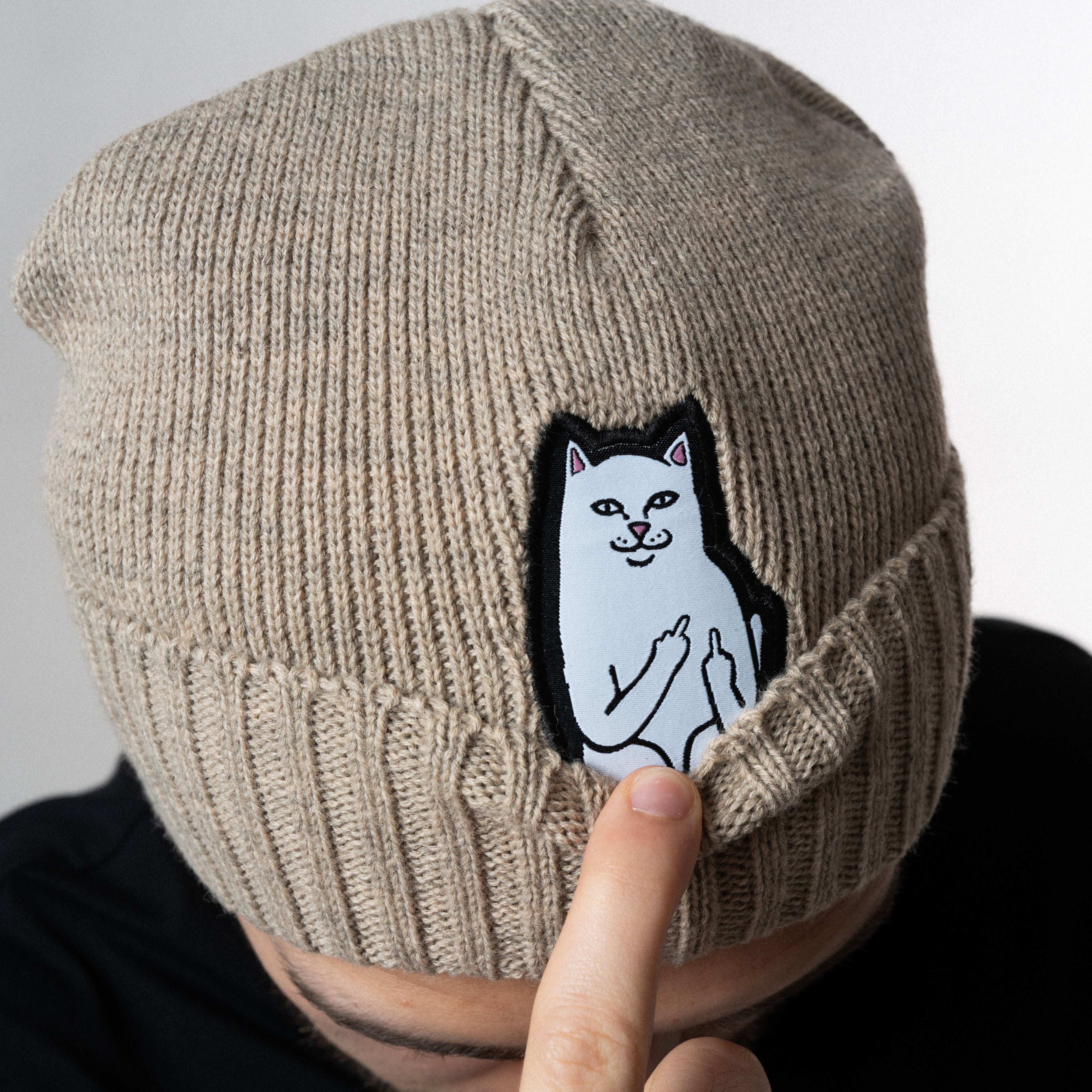 RIPNDIP Lord Nermal Beanie (Sand)