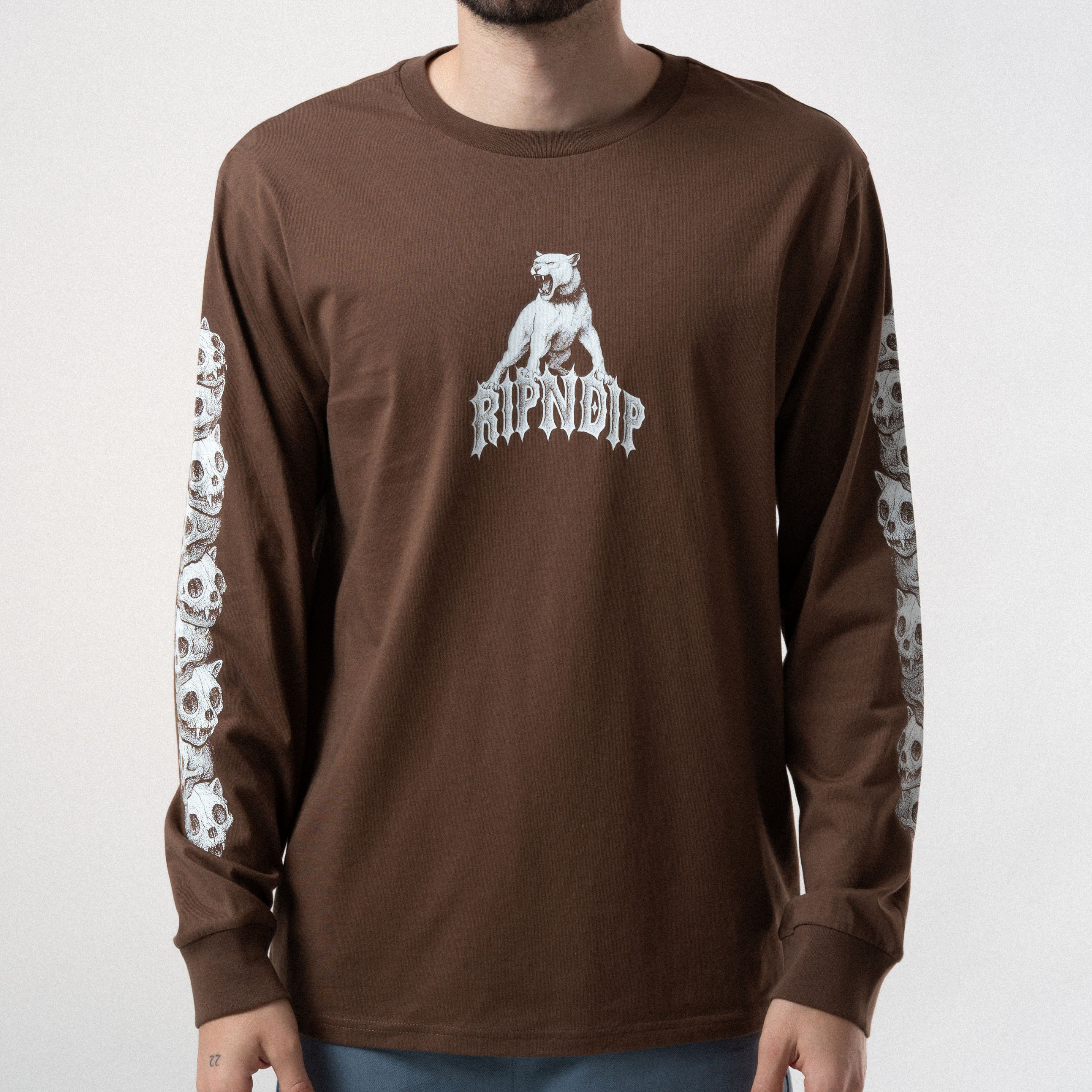 RIPNDIP Wasteland Long Sleeve (Brown)