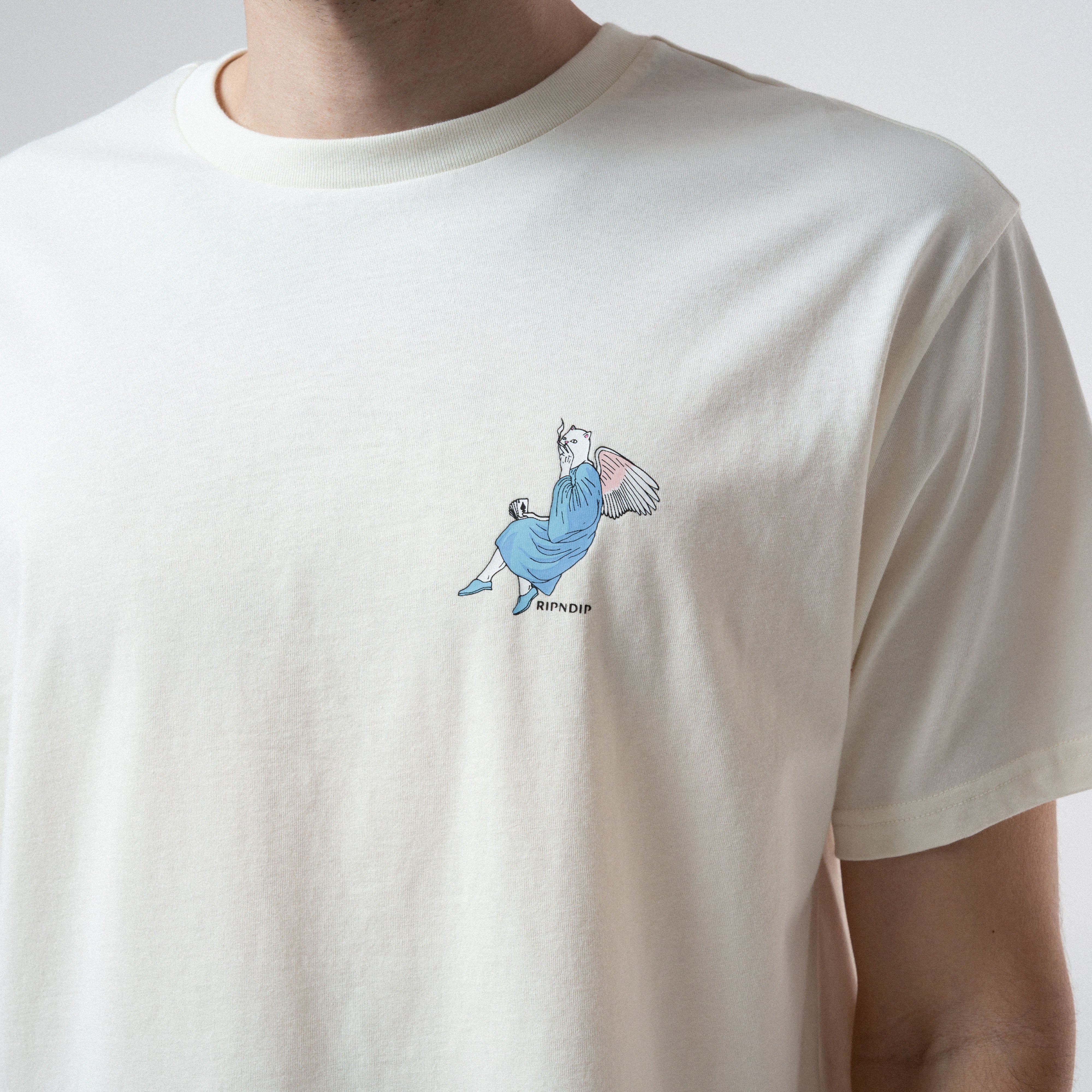 RIPNDIP Heaven and Hell Tee (Bone)